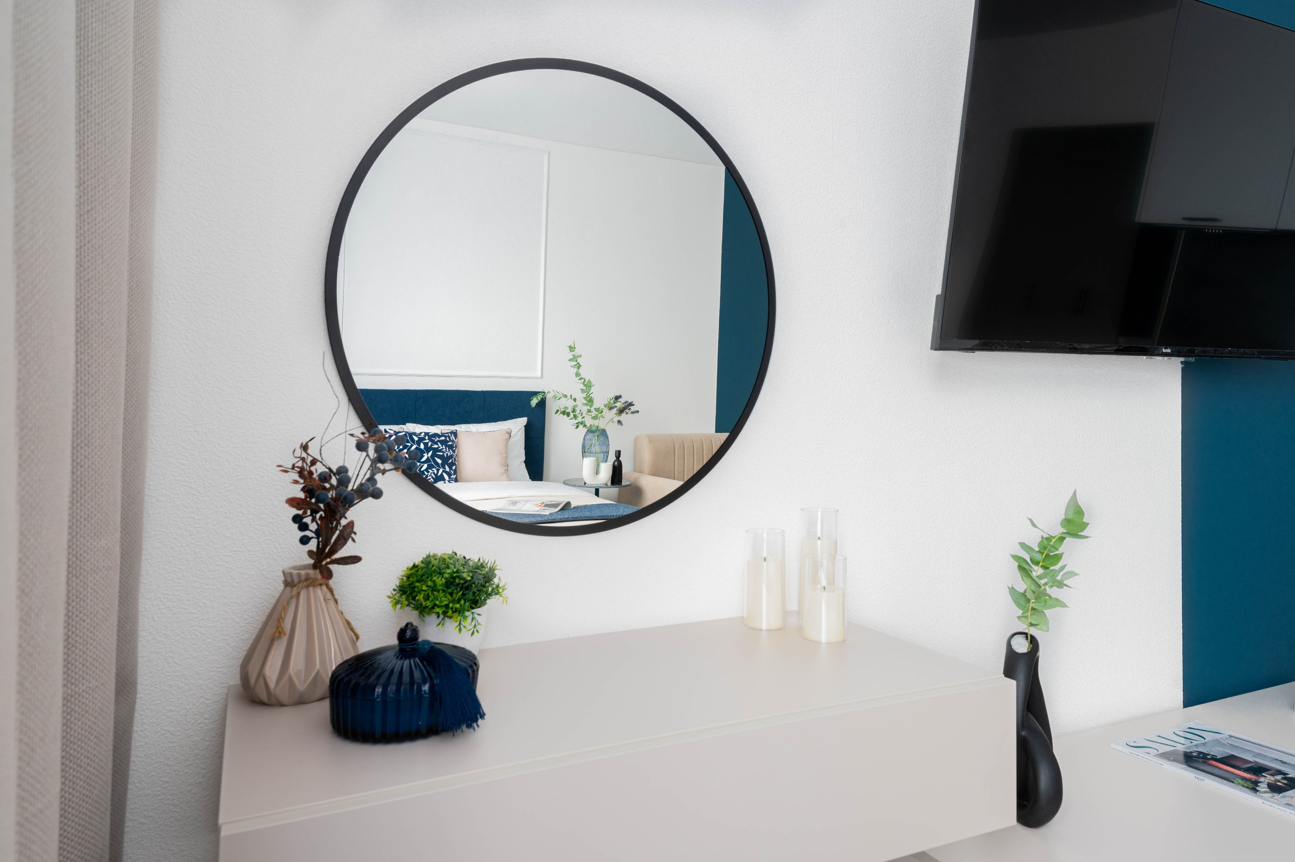 Съемка студии для посуточной аренды ЖК «Волга Парк». Интерьерный фотограф в Ярославле. Вероника Лазыкина