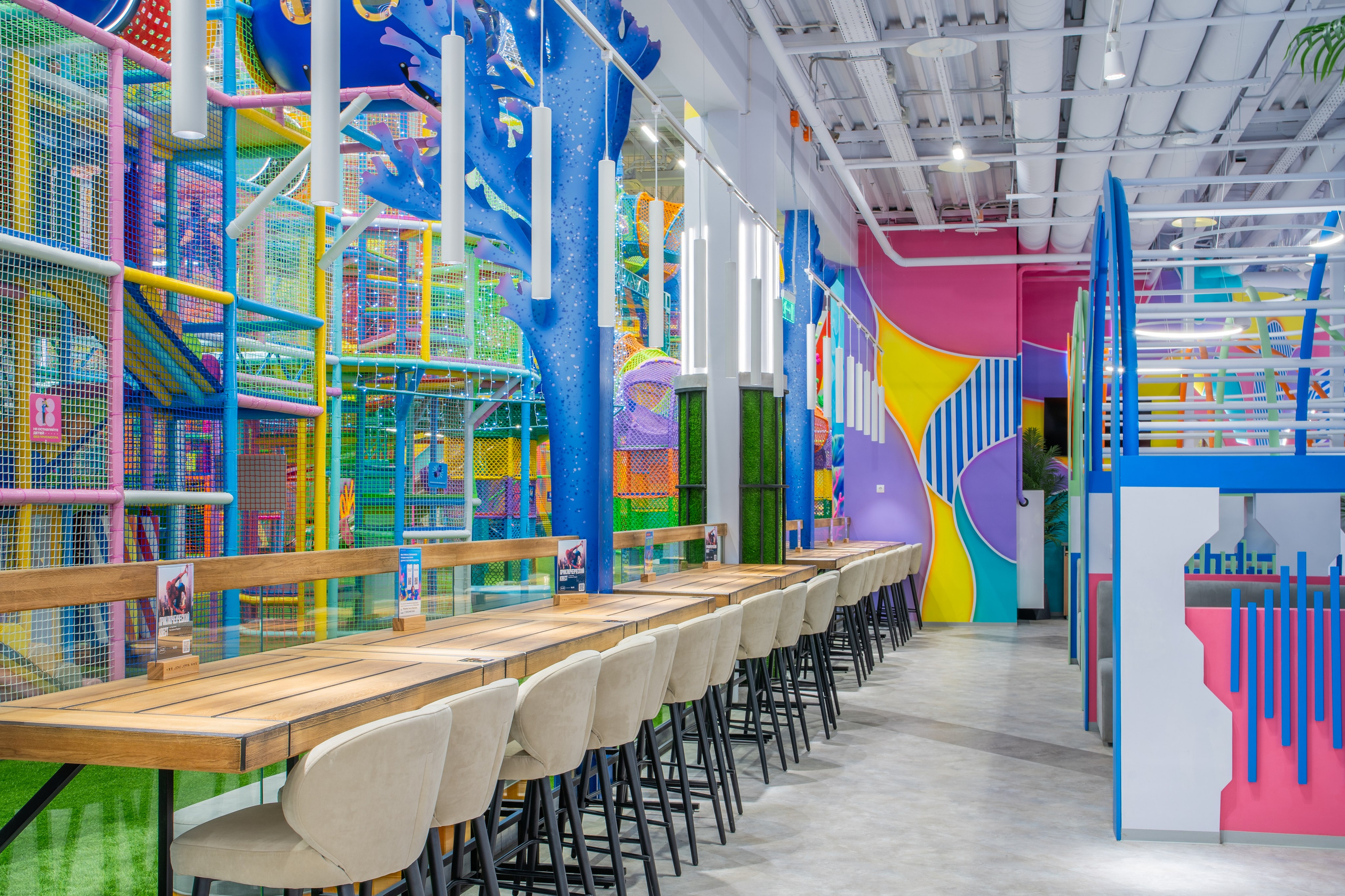 Парк развлечений Joki Joya Лефортово. Интерьерный фотограф Александра Солдатова