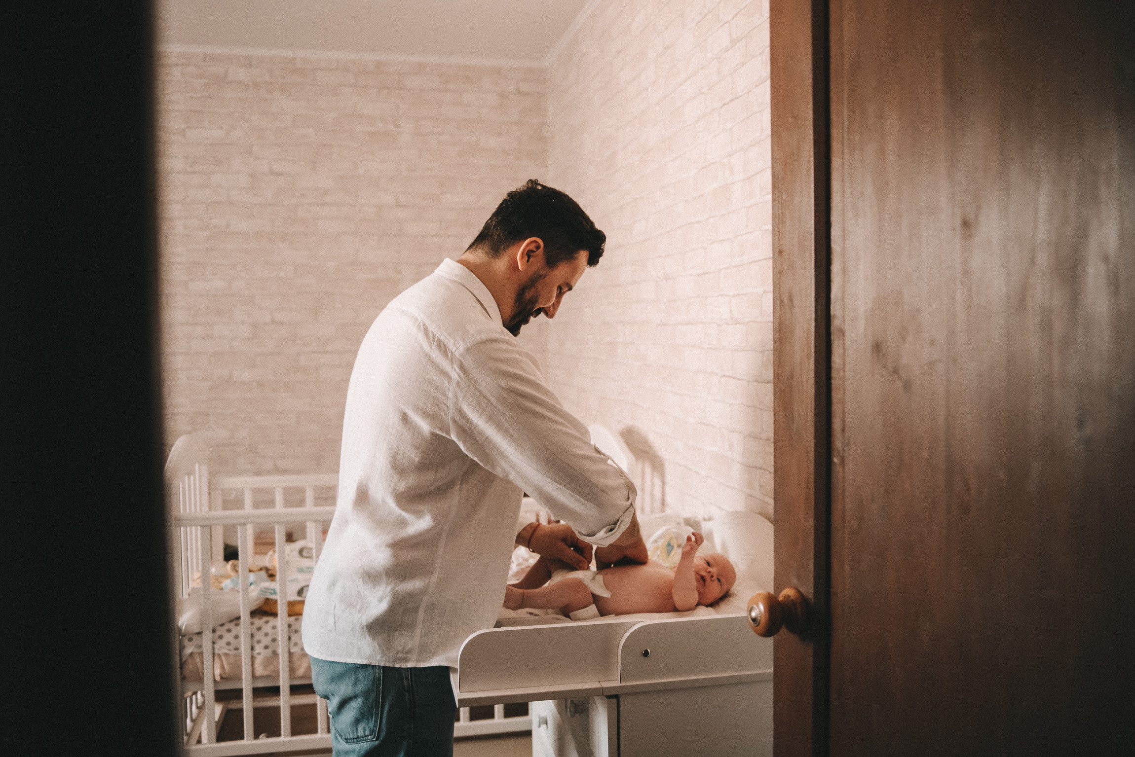 Руслан 2 месяца. Фотограф новорожденных в стиле lifestyle в Воронеже Юлия Ключникова