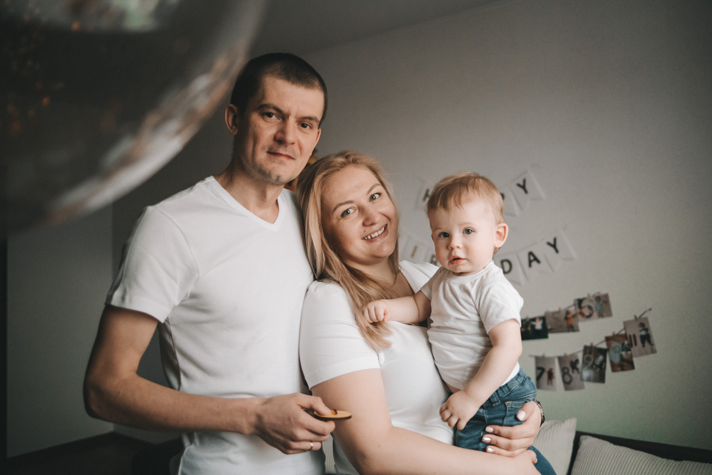 1 год Никиты. Фотограф новорожденных в стиле lifestyle в Воронеже Юлия Ключникова