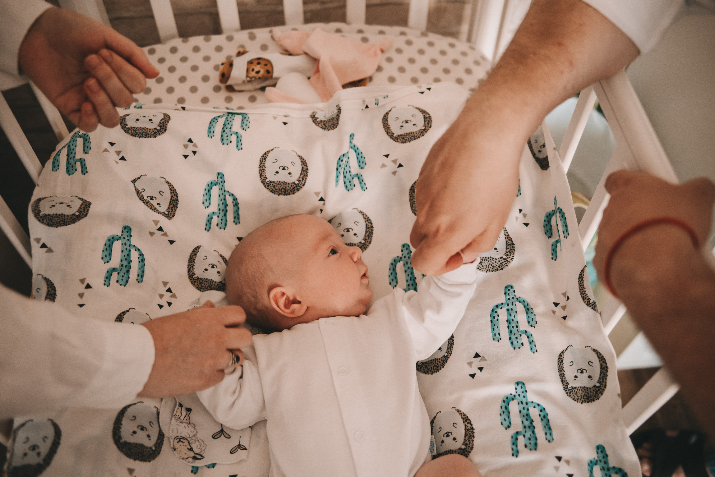 Руслан 2 месяца. Фотограф новорожденных в стиле lifestyle в Воронеже Юлия Ключникова