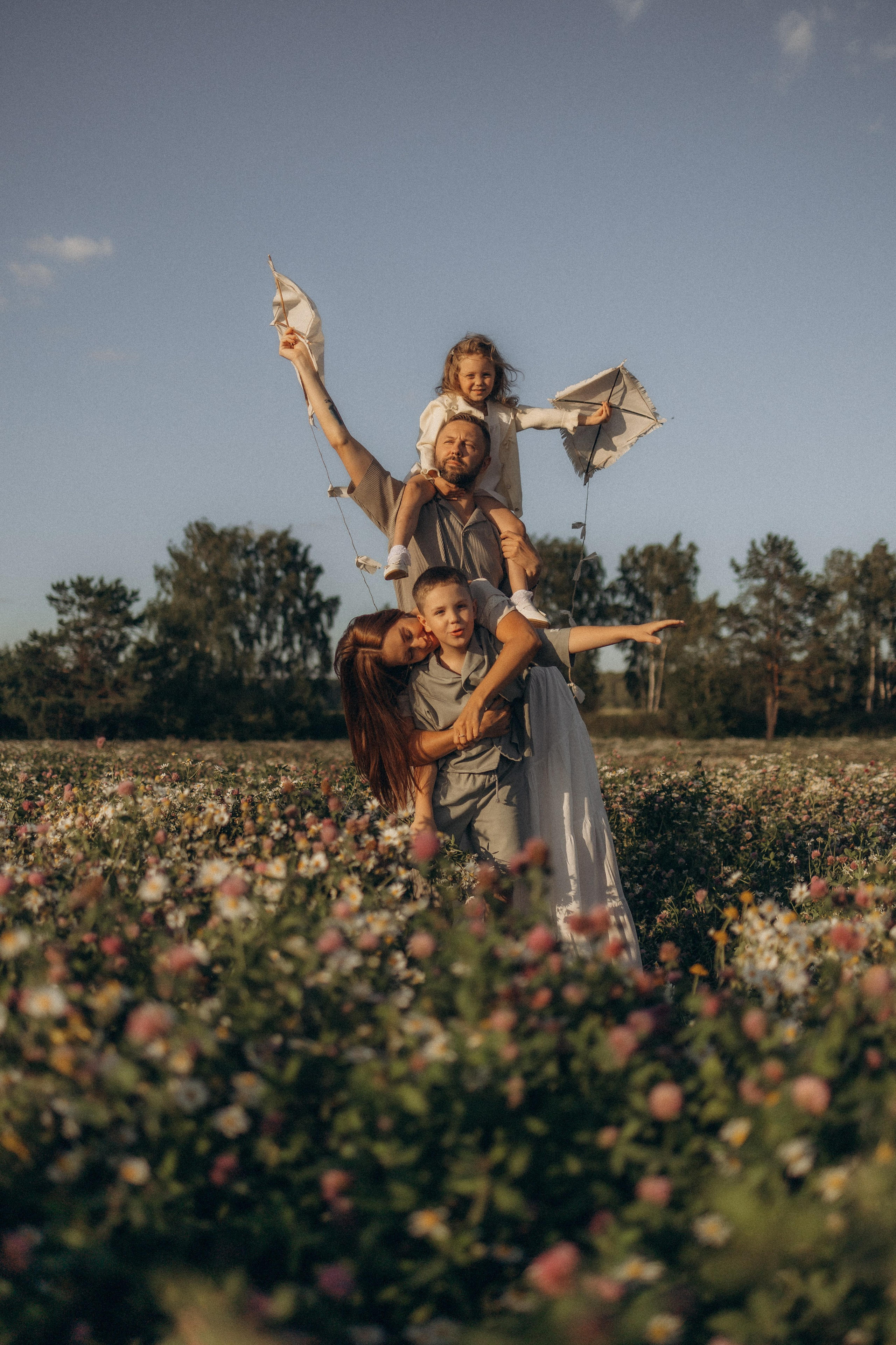 Семейная в ромашках. Эльвира Галимьянова — семейный фотограф Екатеринбурга