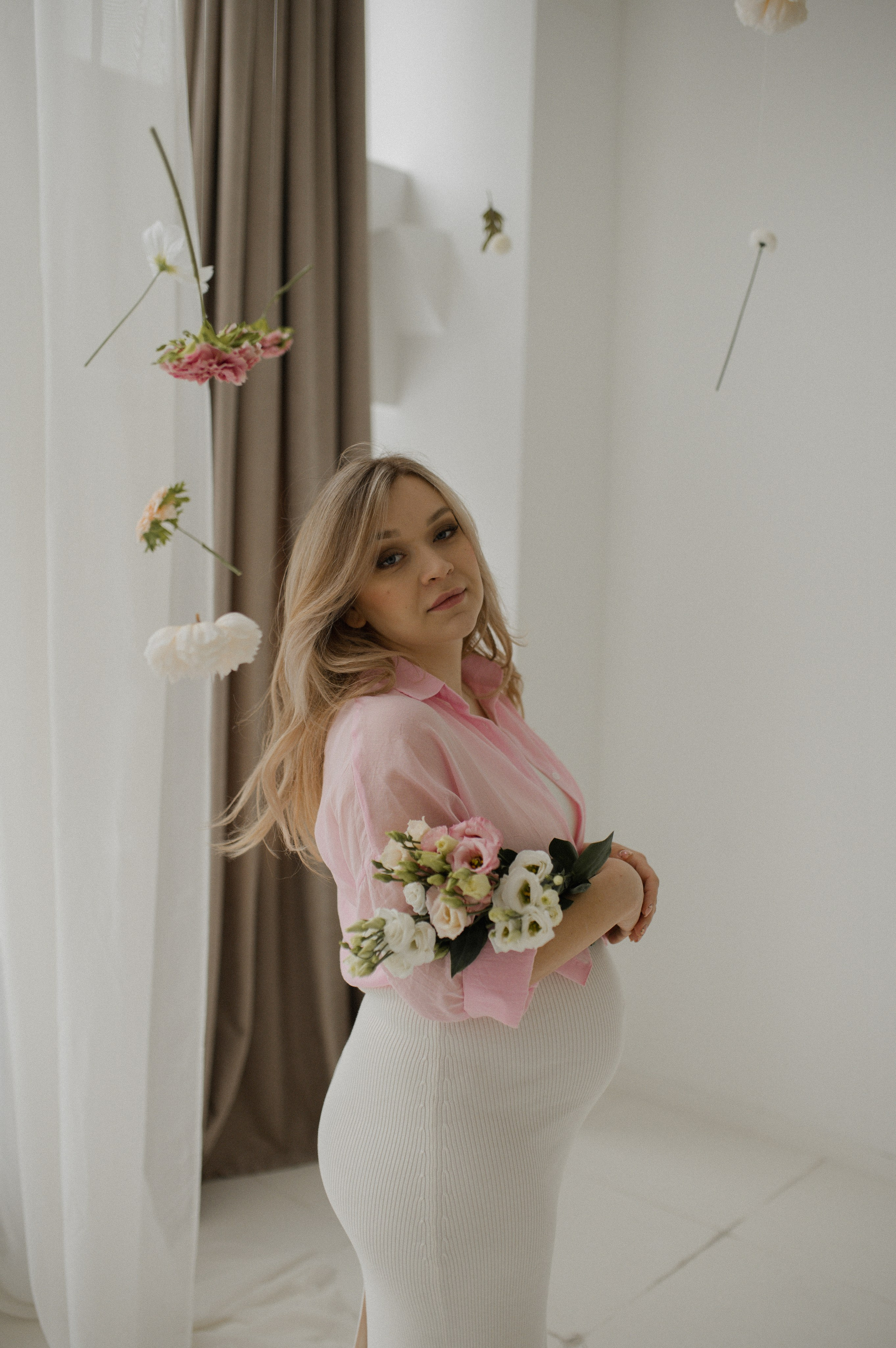 Оля в ожидании малыша. Семейная фотосессия Бутово Москва фотограф Алина Морщагина