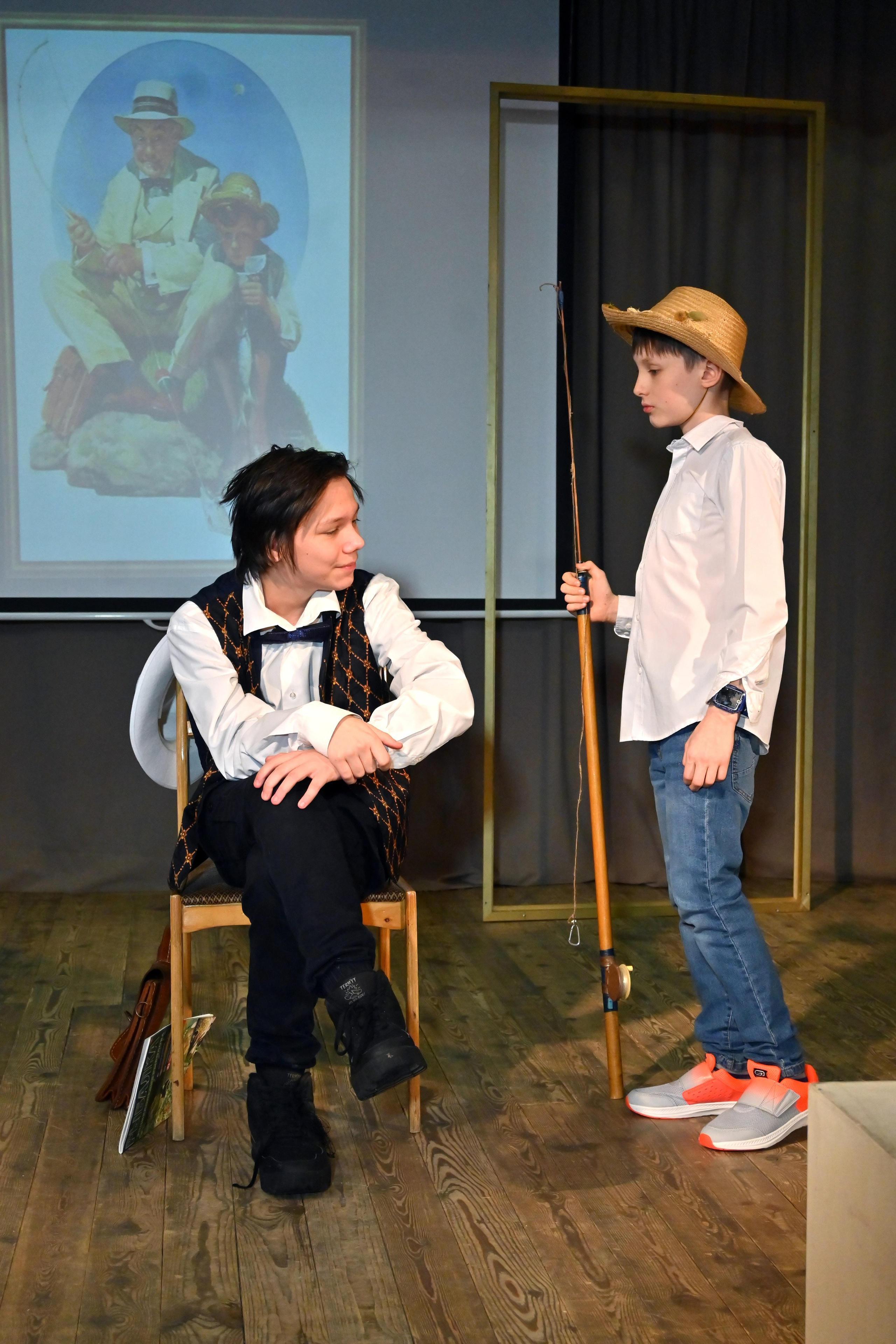 Юные театралы 09.02.2024. Профессиональный фотограф в Москве Алёна Котова