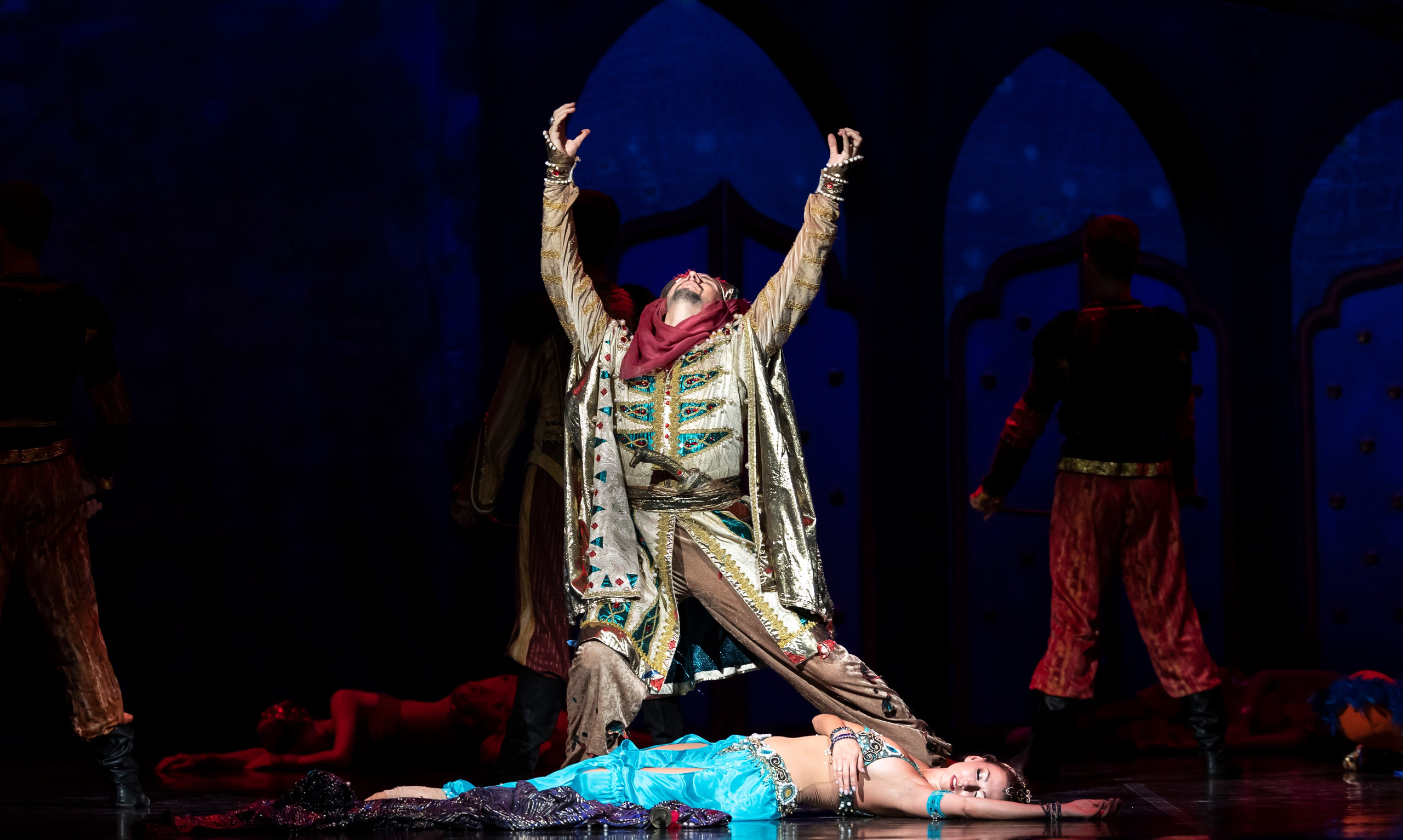 Шахерезада театр САЦ для Летние балетные сезоны. Балетный фотограф Москва Майоров Николай