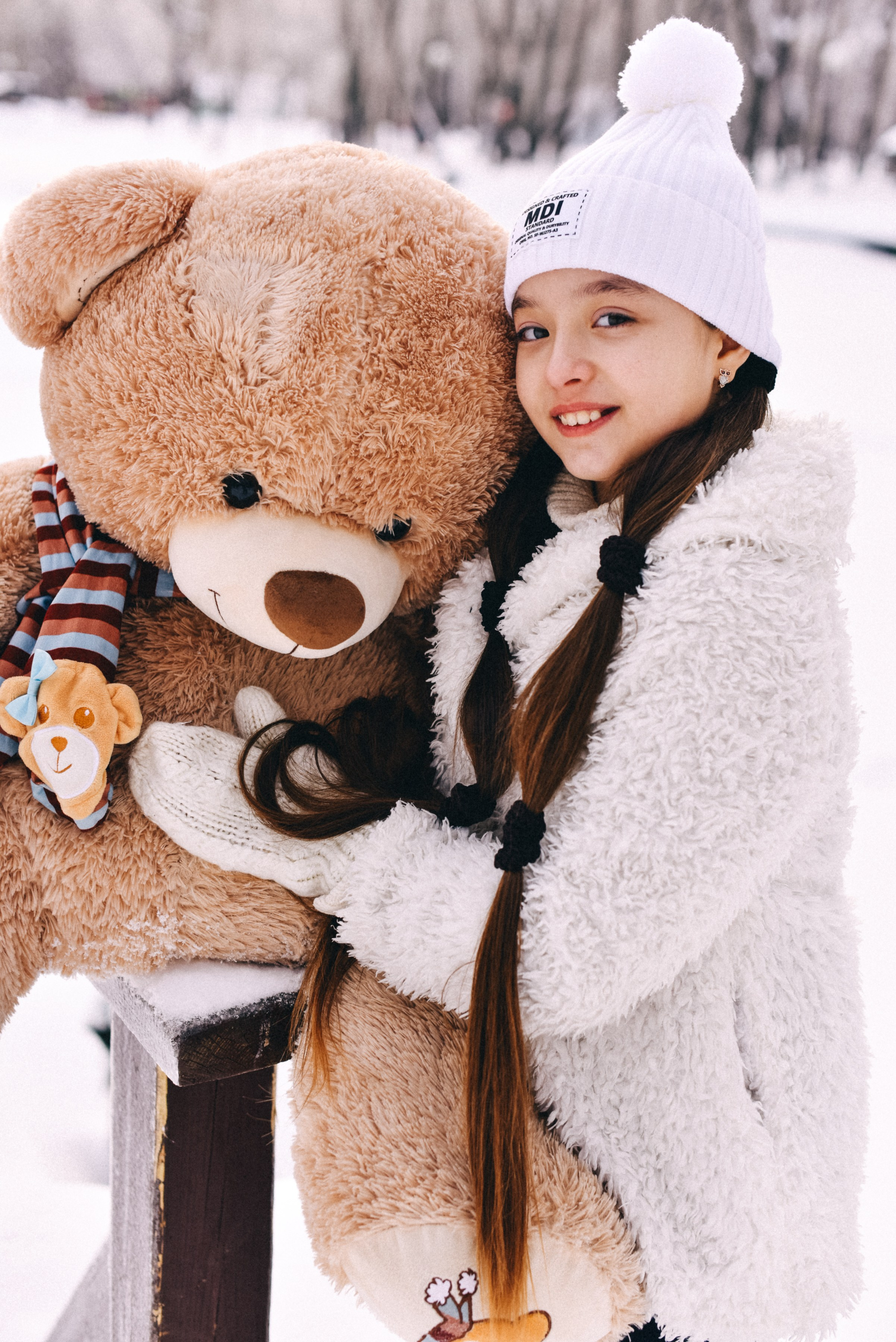 Девочки зима