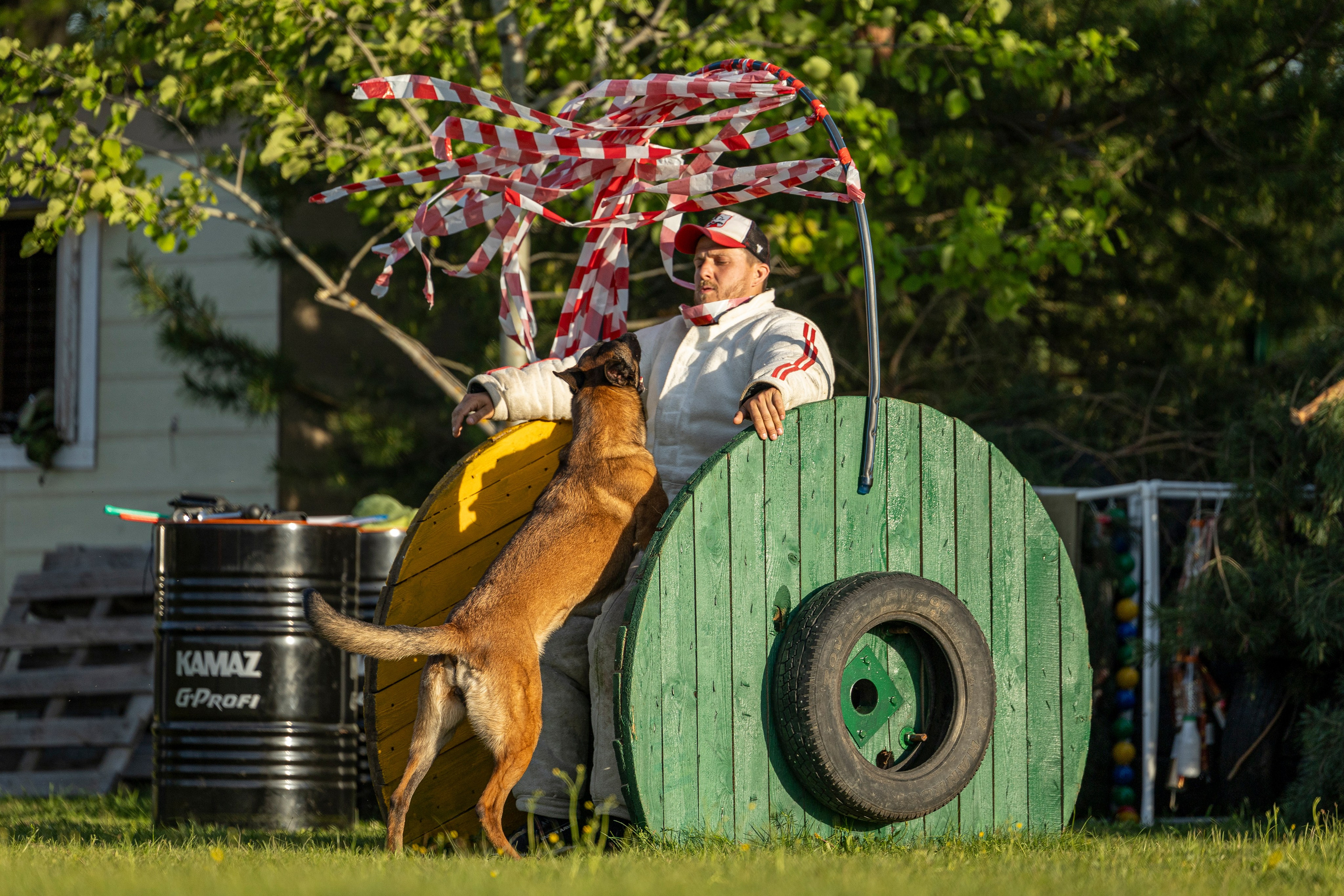 Испытания по мондьорингу в Нижнем Новгороде. Фотограф-анималист Анна Маринич