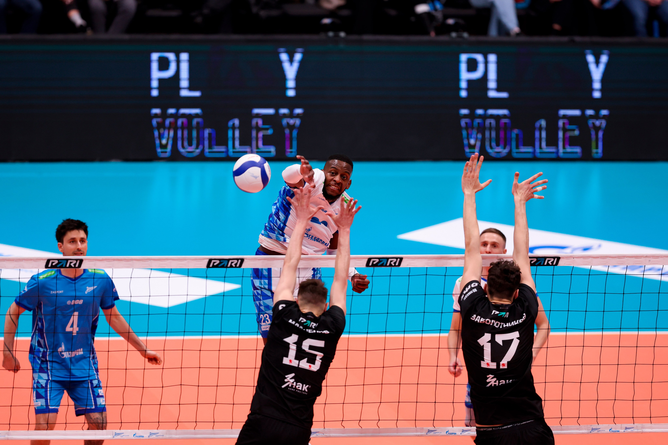 ВК Зенит — ВК Белогорье 08.04.2025. Спортивный и репортажный фотограф Антон Тереханов