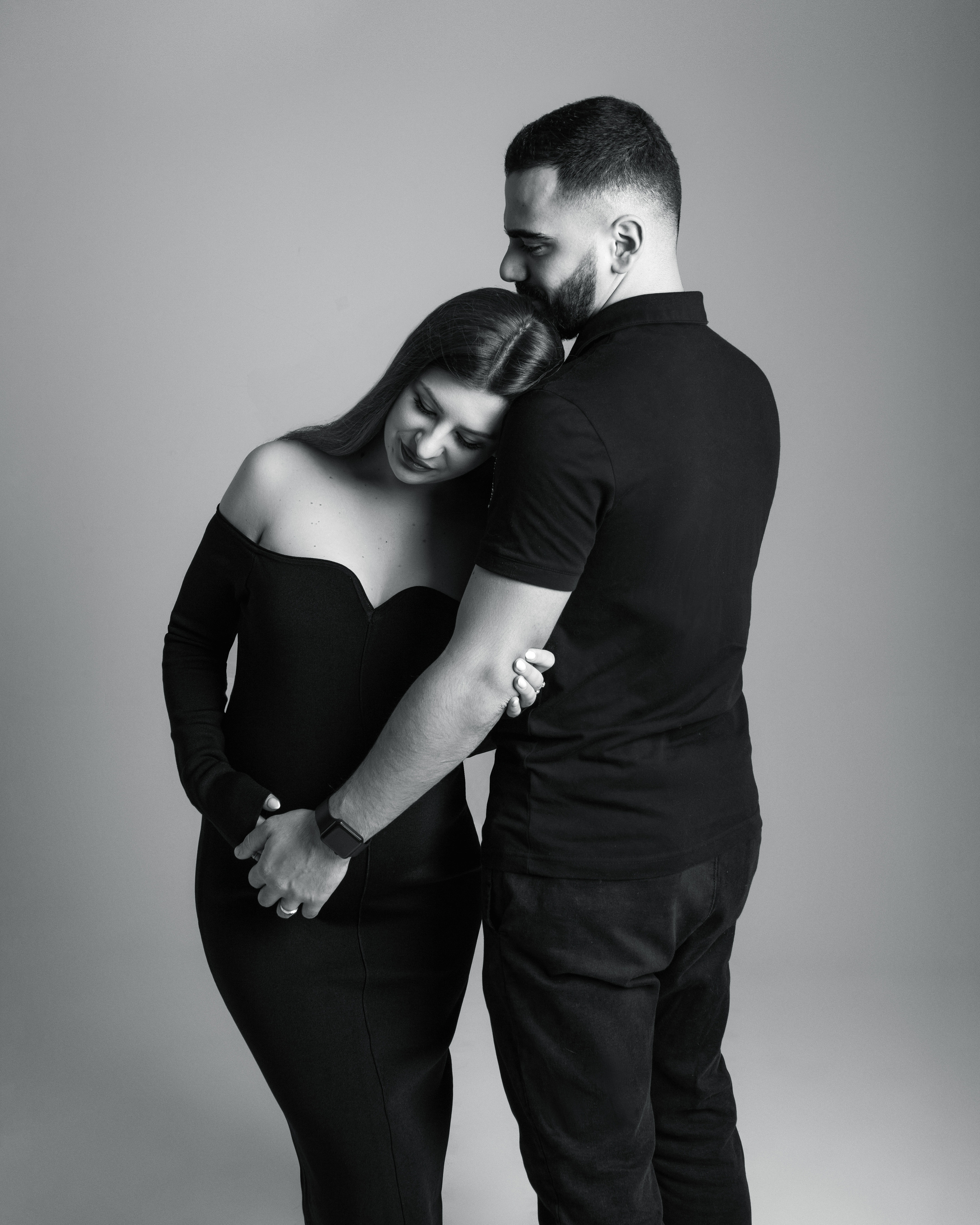 Циклорама. Фотограф беременности женский фотограф в Москве Оксана Донецкая