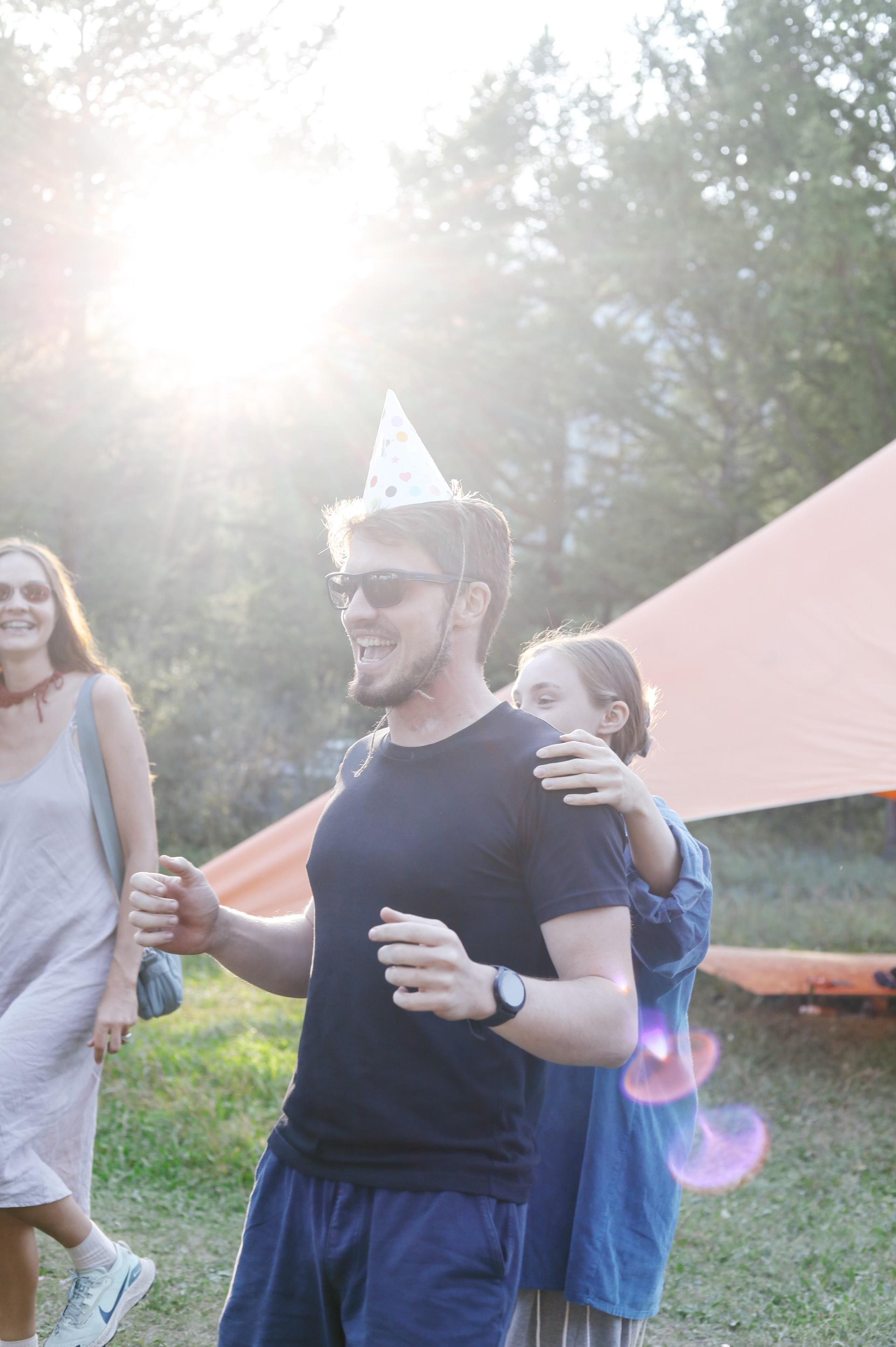 Лето 2024 / палатки. 1642 — первый лагерь для взрослых на Байкале