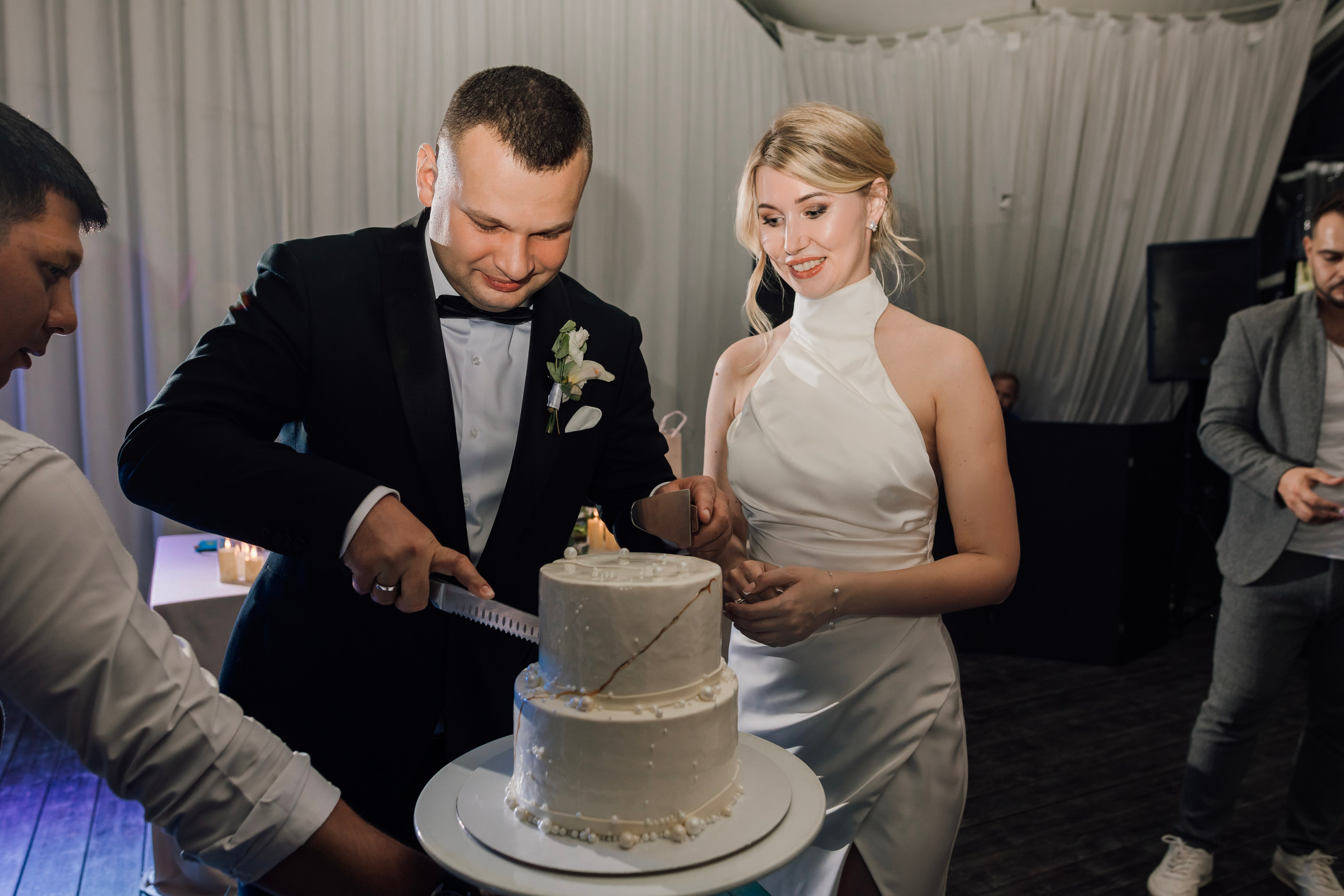 Ольга и Сергей. Свадьба в шатре. Свадебный и семейный фотограф в Москве Евгения Лисина