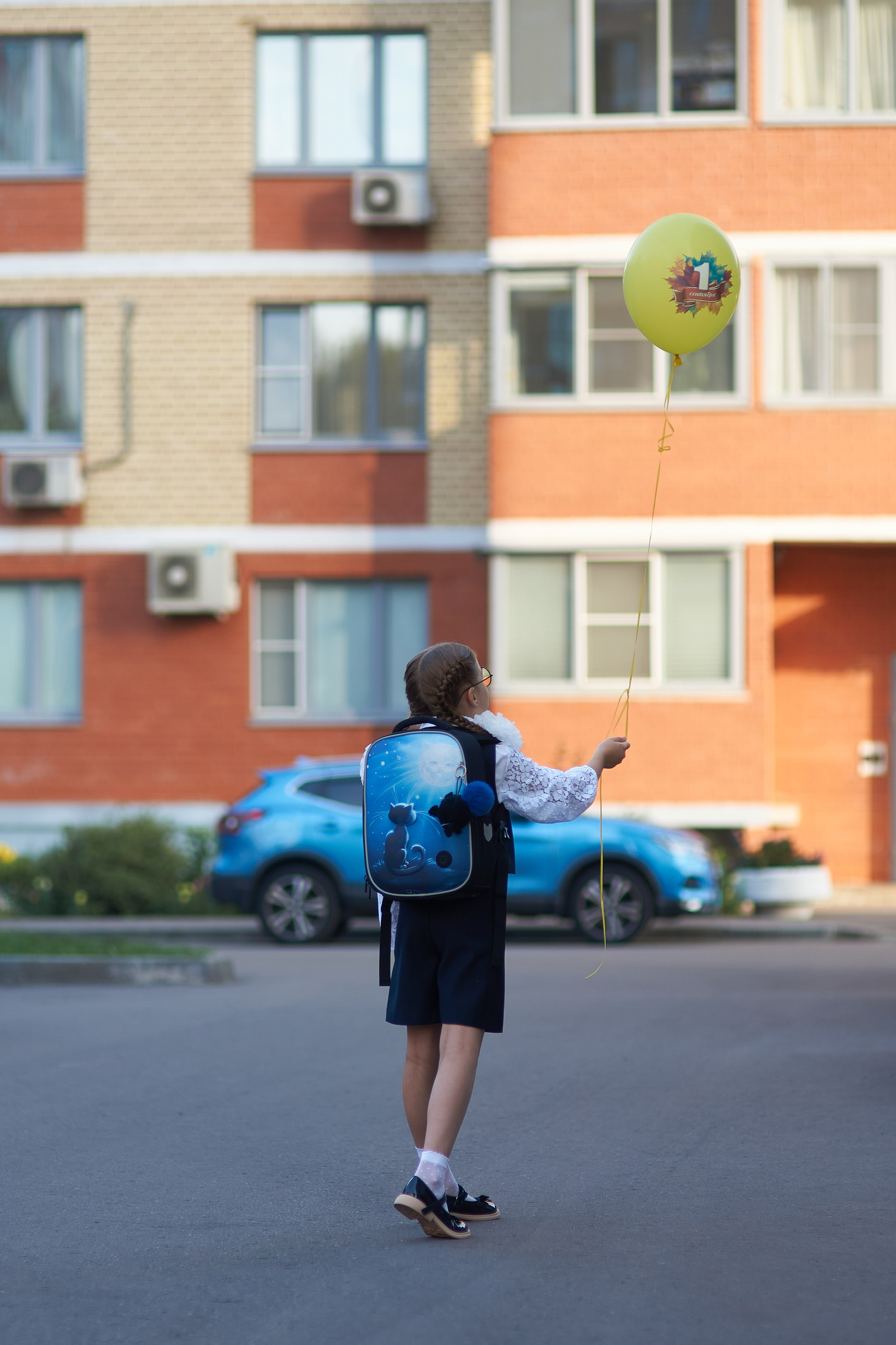 Первоклассница. Фотограф Владимир Артамонов