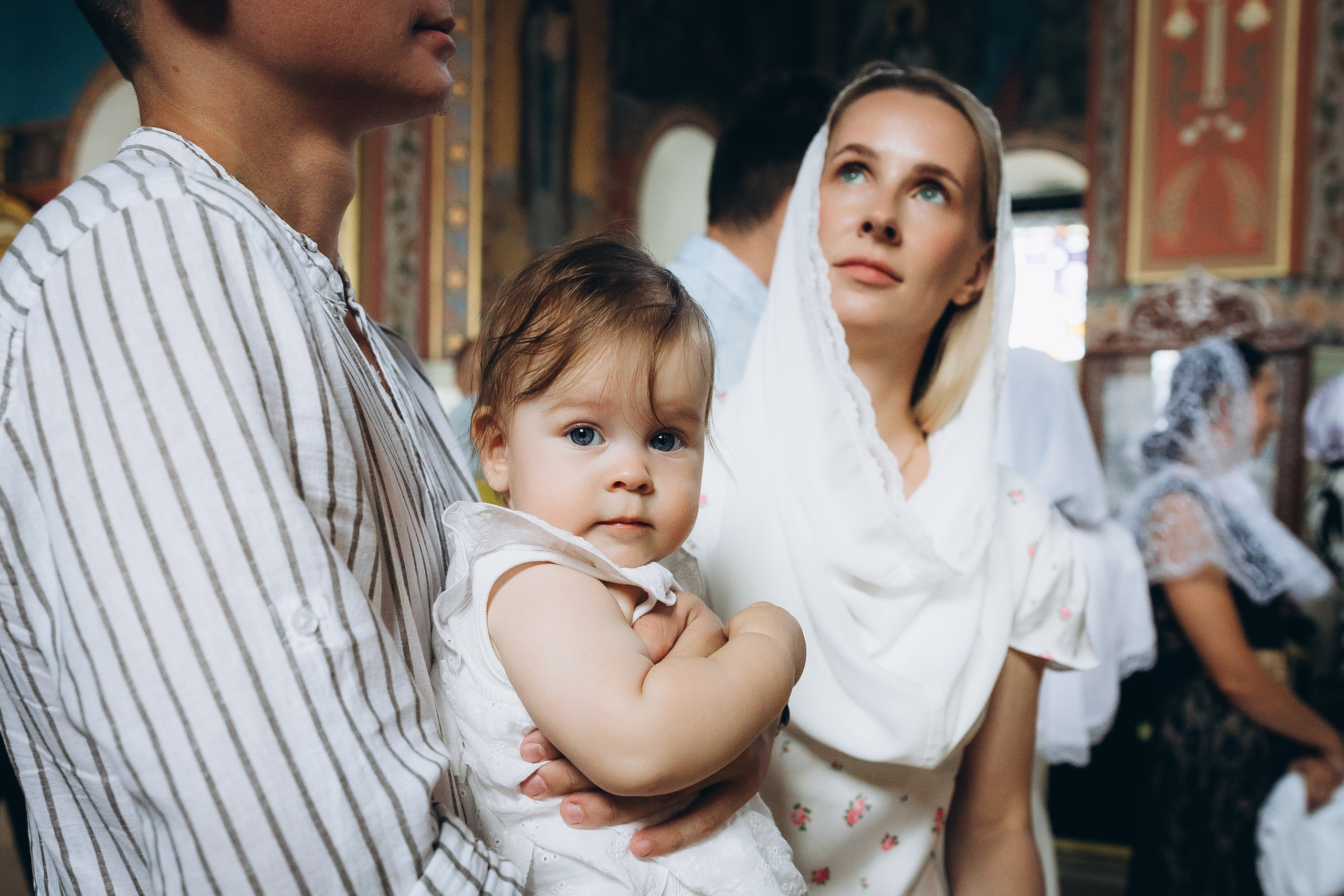 Крещение Анечки. Фотограф в Краснодаре Алла Потоцкая