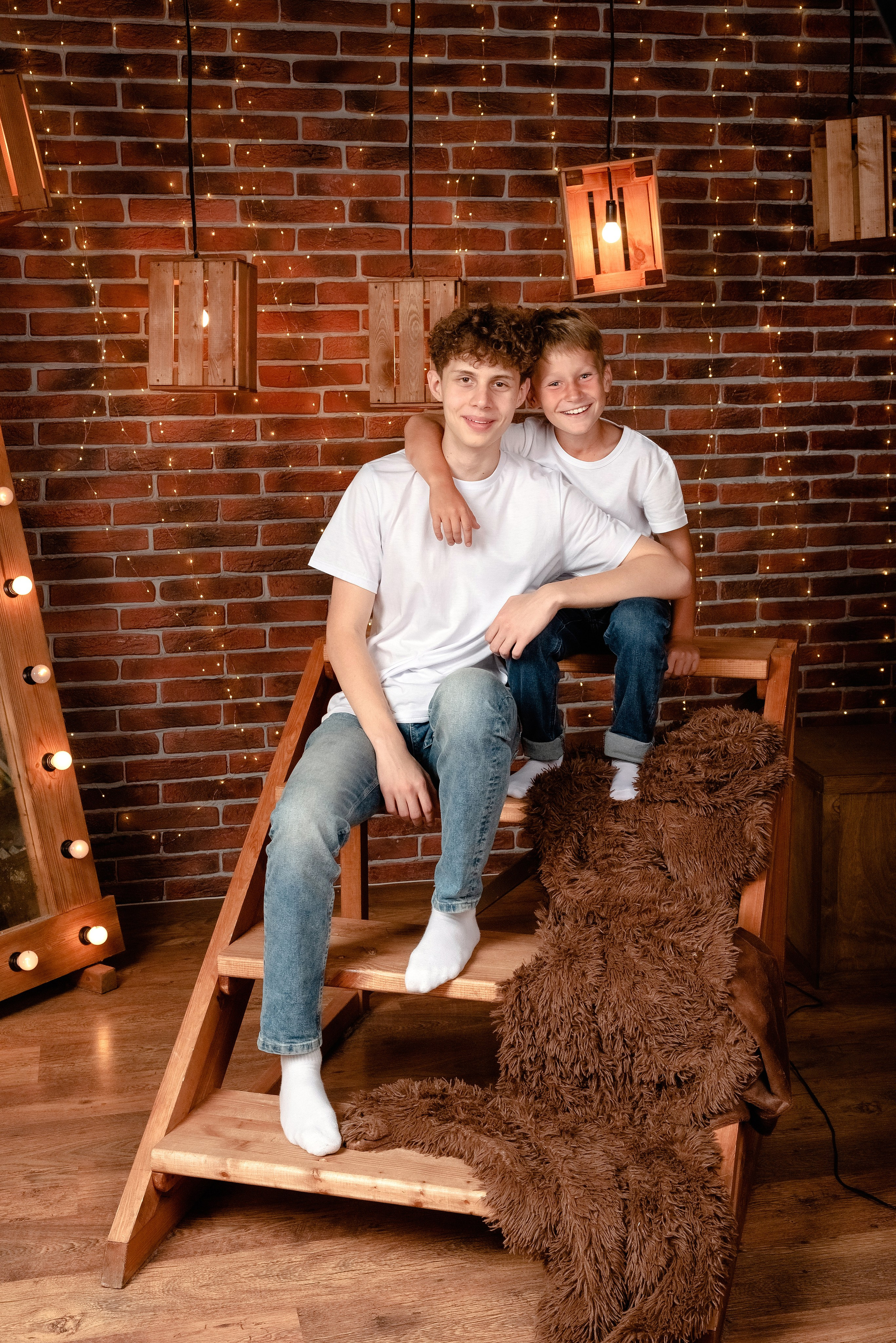 Семейная фотосессия в студии