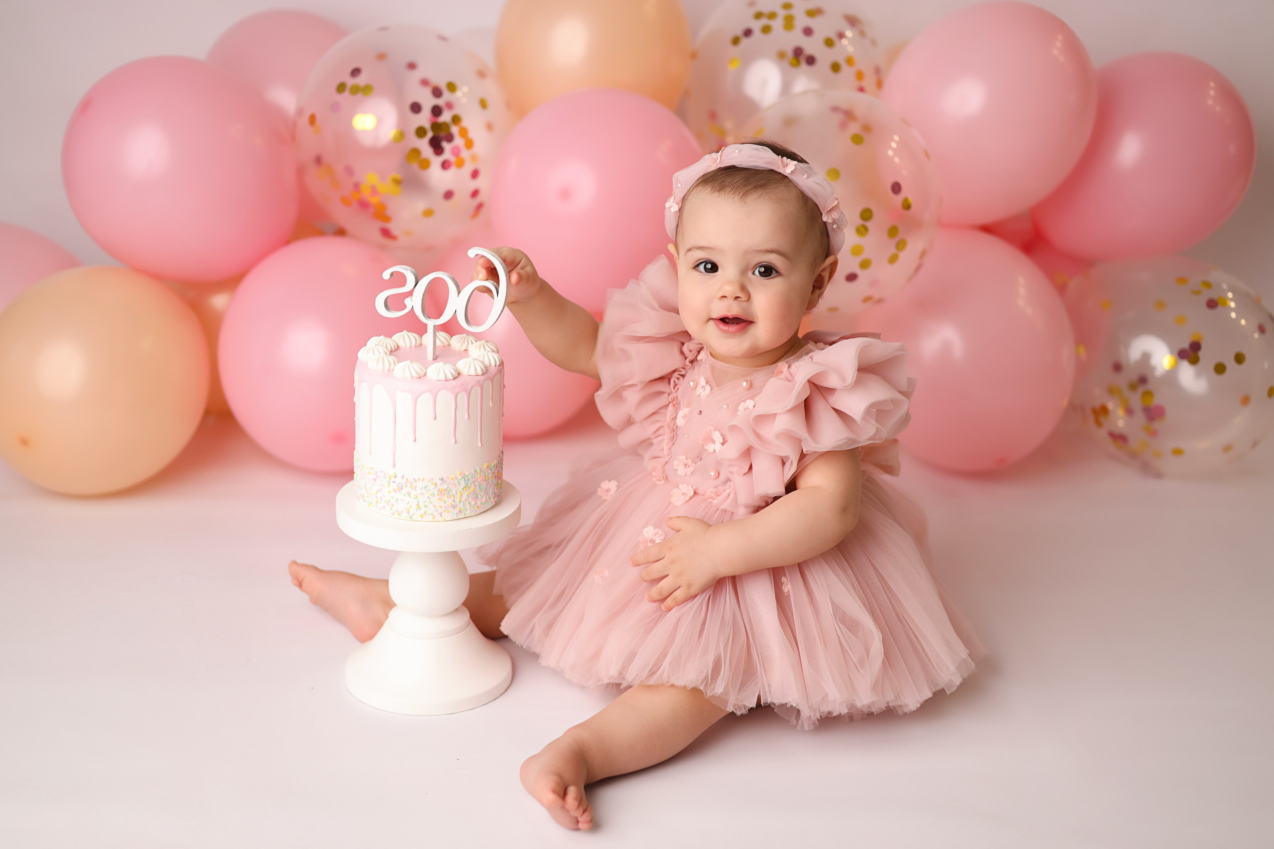 1 годик Злате, фотосъемка на День Рождения. Фотограф новорожденных Москва. Ньюборн фотограф Москва