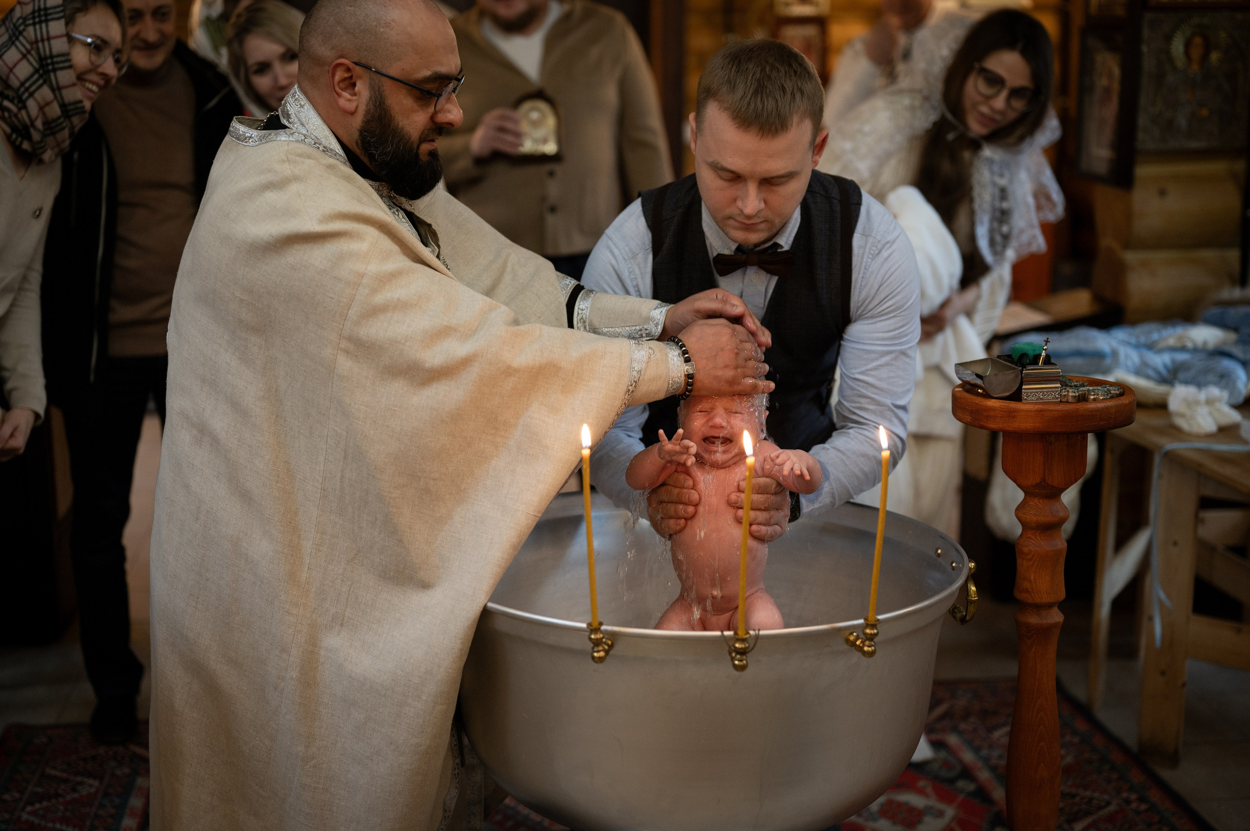 Крещение. Семейный и детский фотограф Подольск Наталья Шаляпина