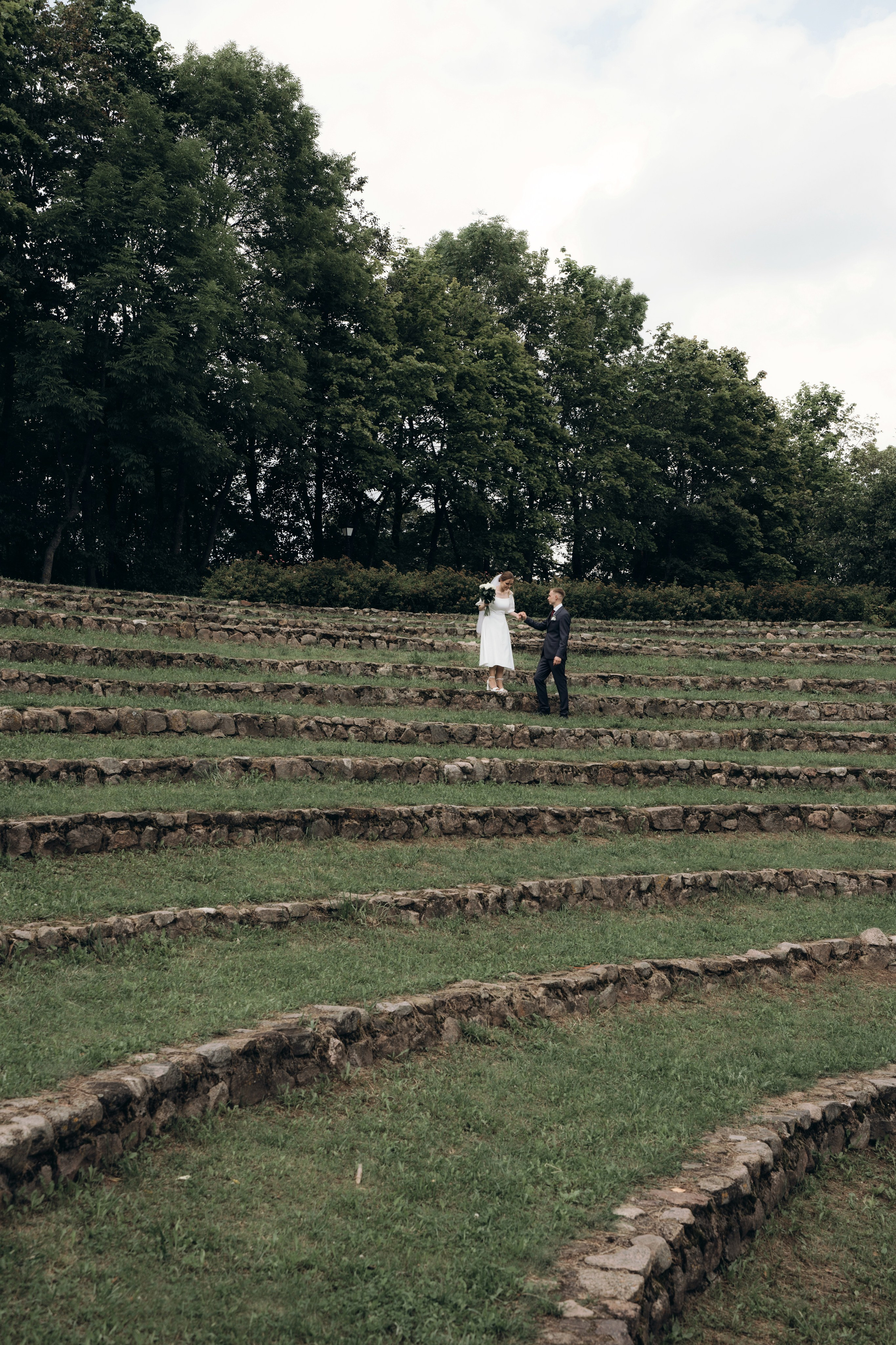 Свадебная прогулка в Лошицком парке. Ваш семейный фотограф в Минске — Вика Трегубова