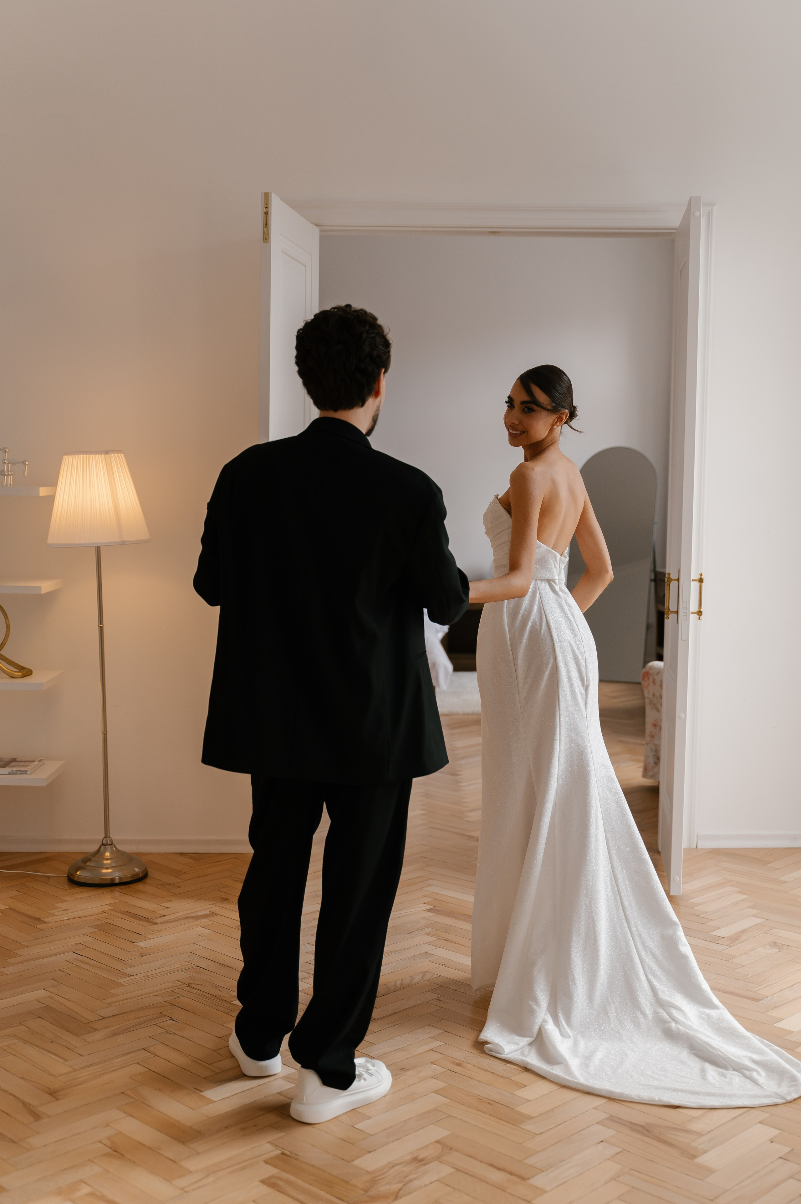 Утро жениха и невесты и съемка в студии. Свадебный и семейный фотограф Пенза Анастасия Артюшкина