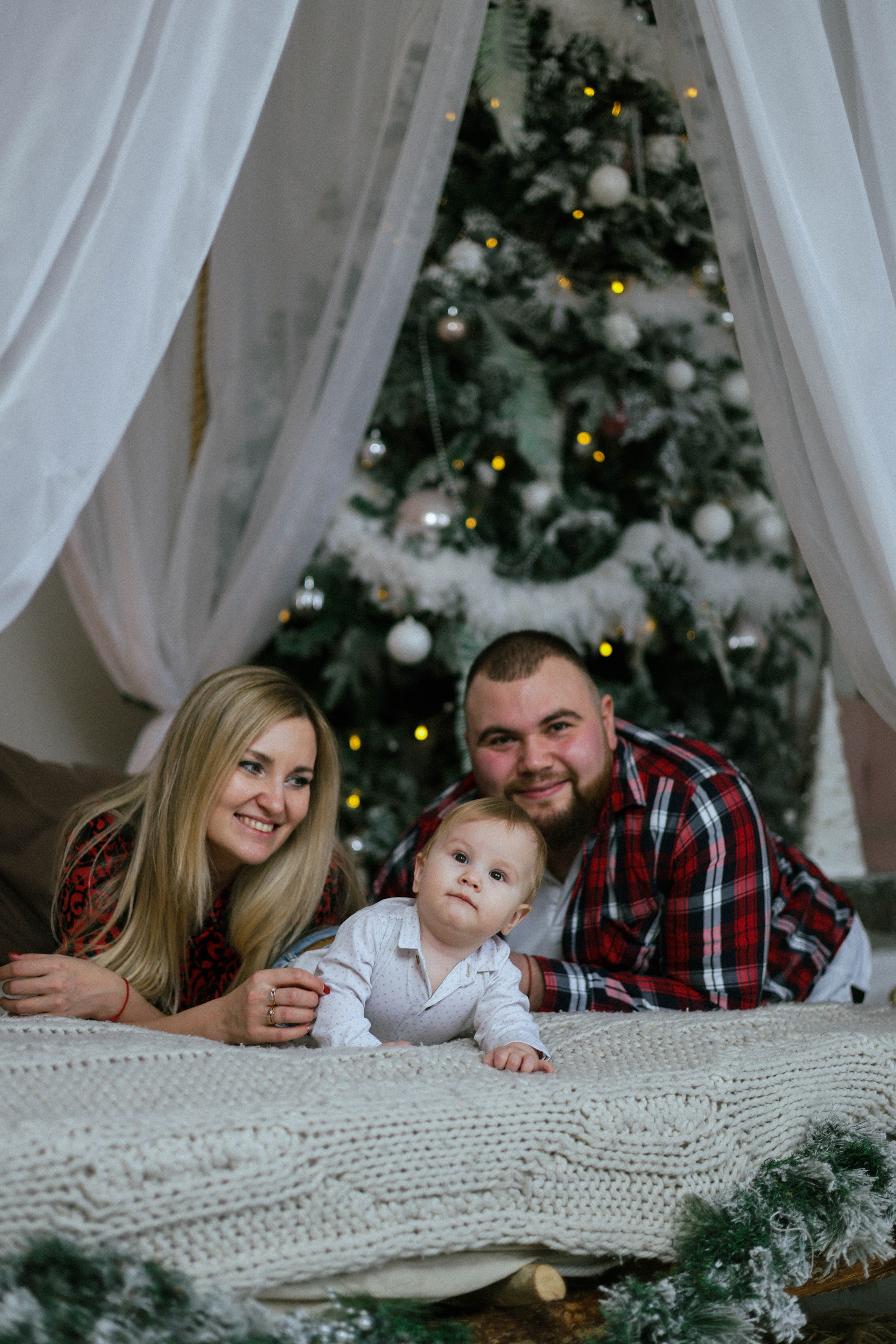 Новогодняя история «Валентина и ее семья». Фотограф в Москве Анастасия Калинина