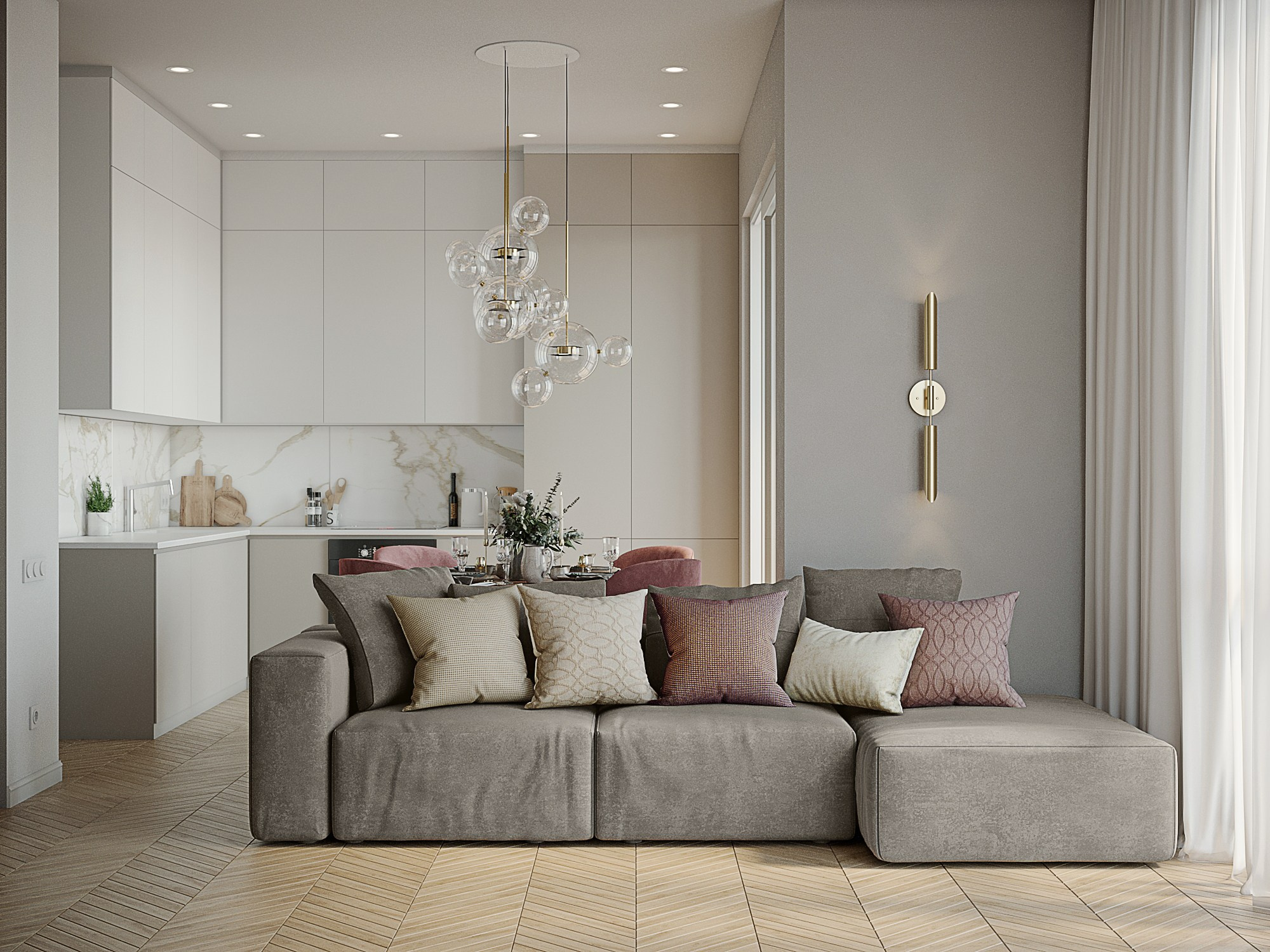 ЖК ПРЕОБРАЖЕНИЕ 63 м². Главная