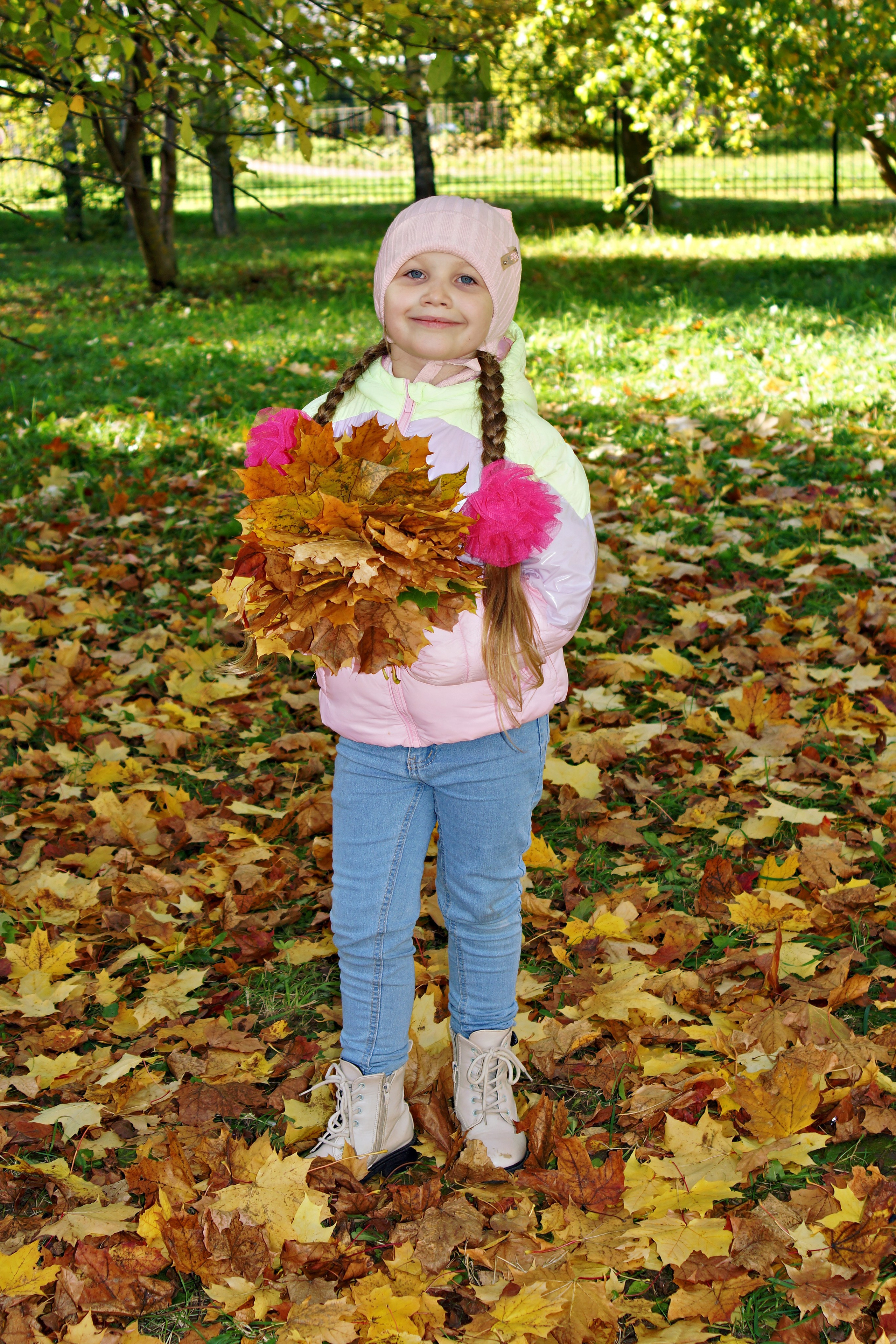 Осенняя фотосессия в детском саду г. Йошкар-Ола