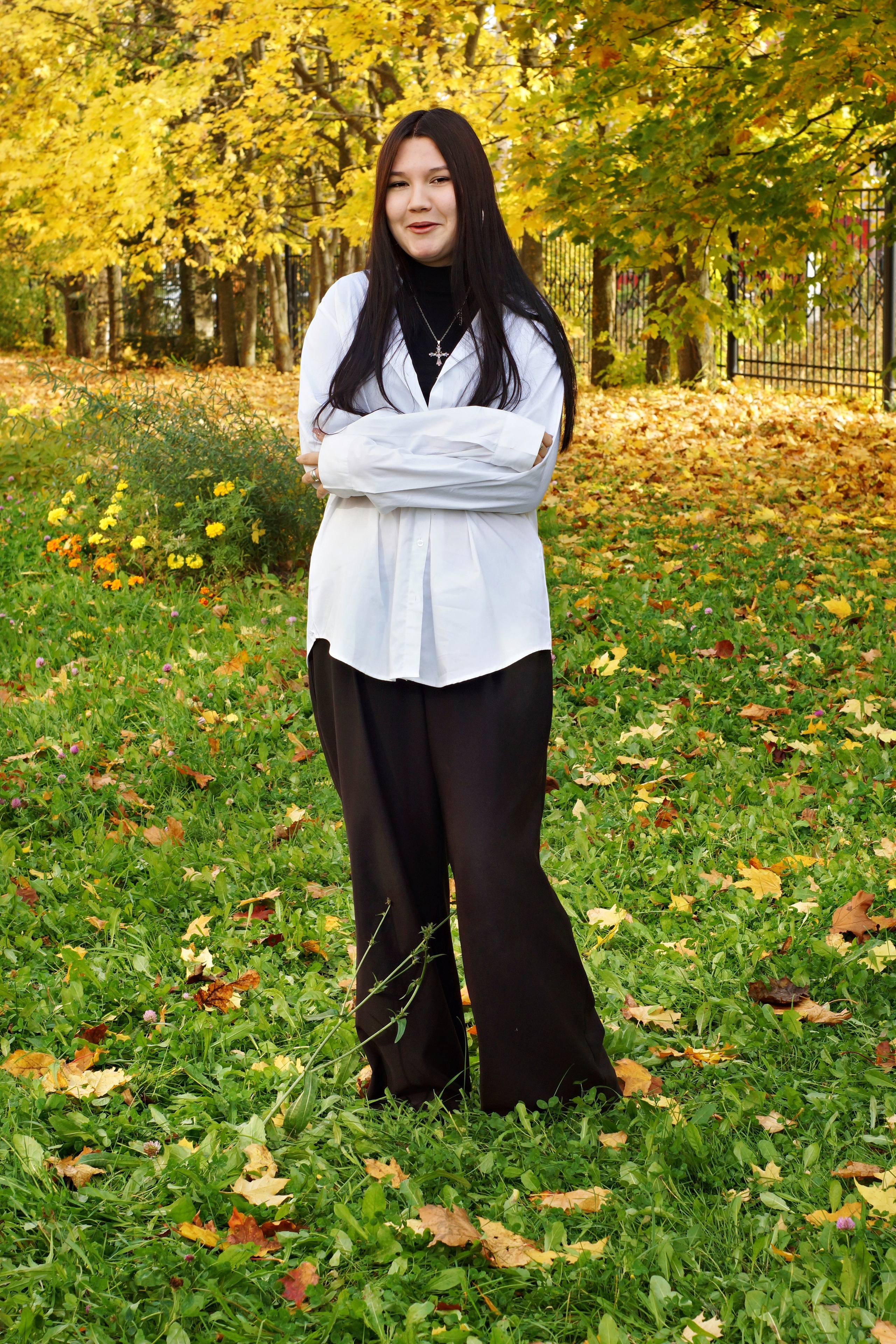 Осенняя фотосессия в школе г. Йошкар-Ола