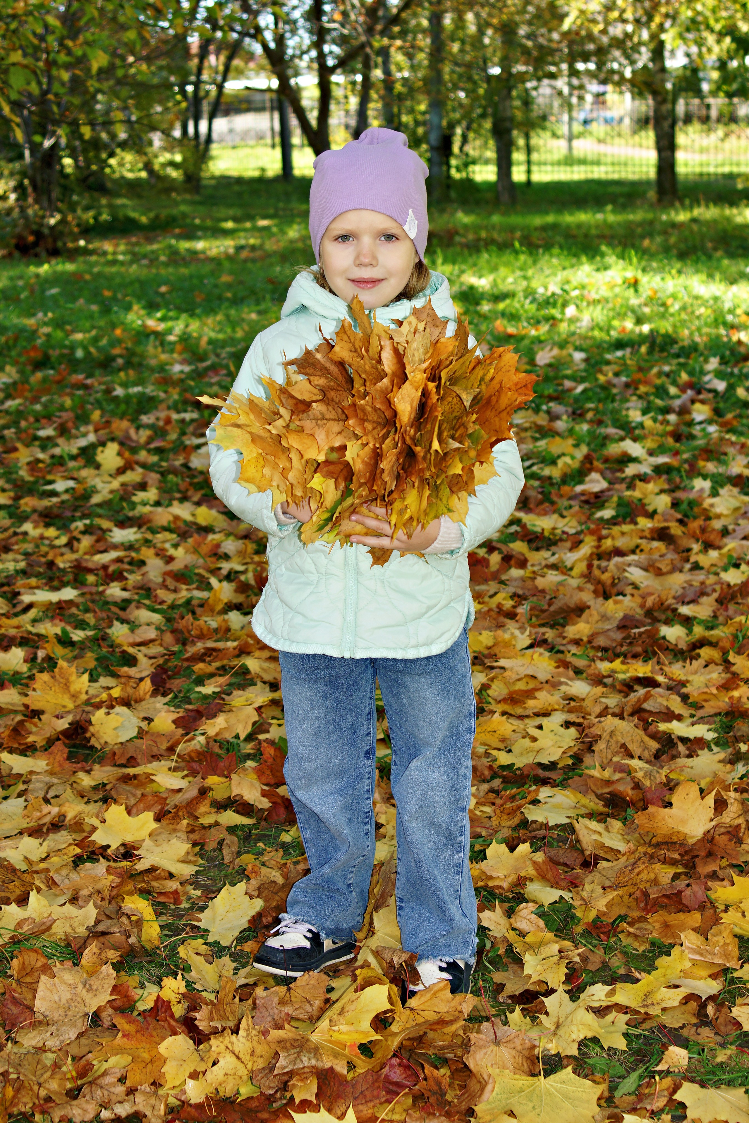 Осенняя фотосессия в детском саду г. Йошкар-Ола