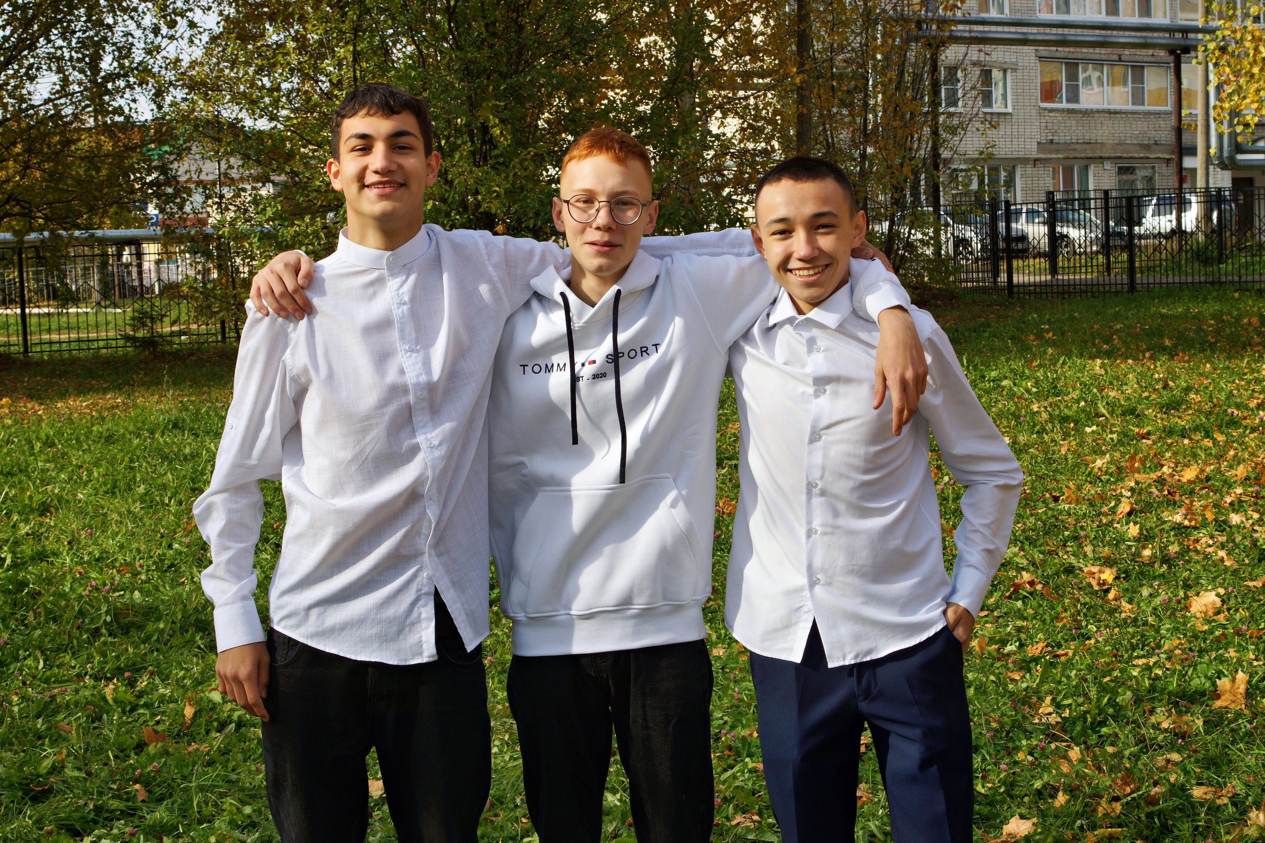 Осенняя фотосессия в школе г. Йошкар-Ола