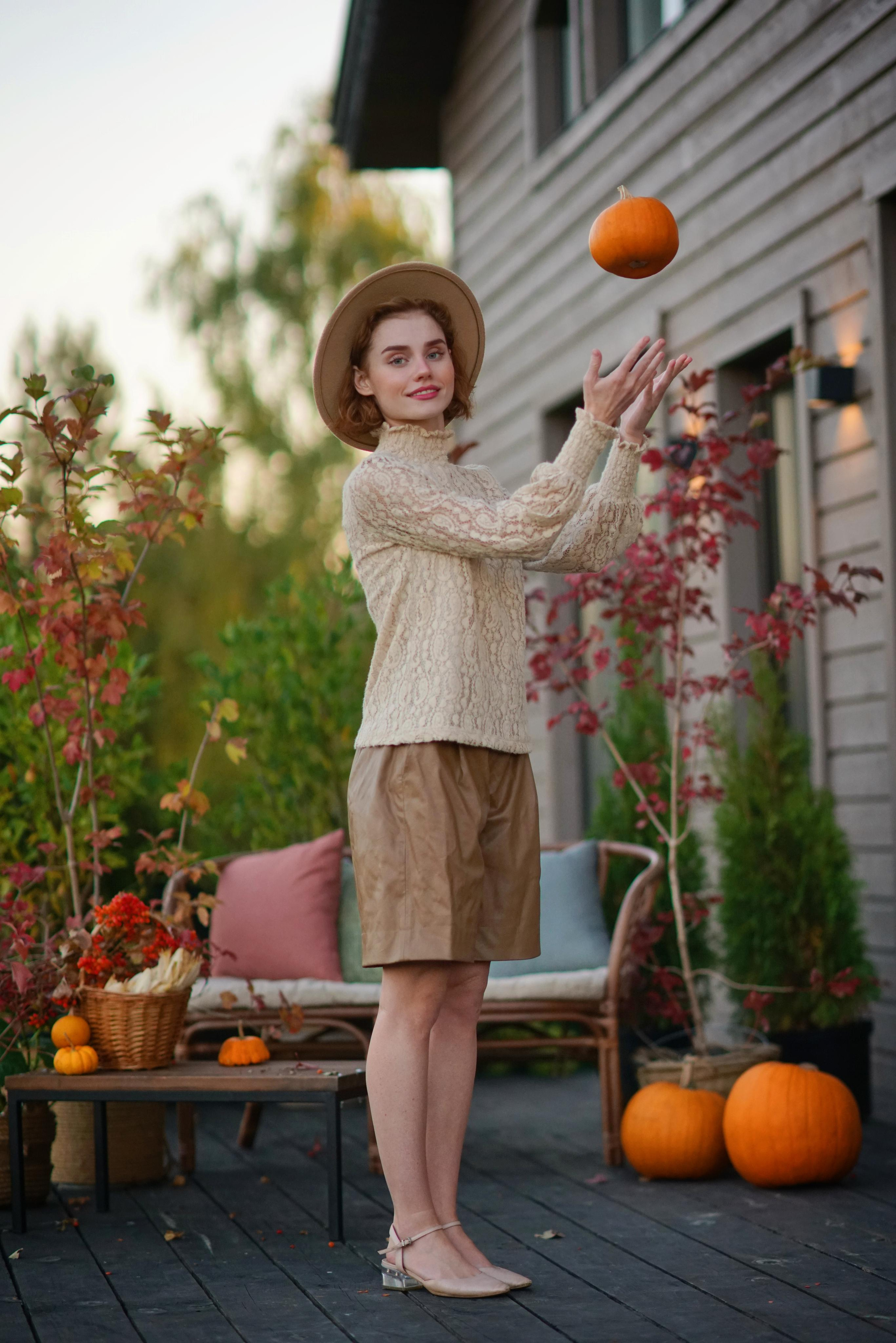 Лиза, сентябрь. Фотодача — загородный дом для съемок в Домодедово, Московская область