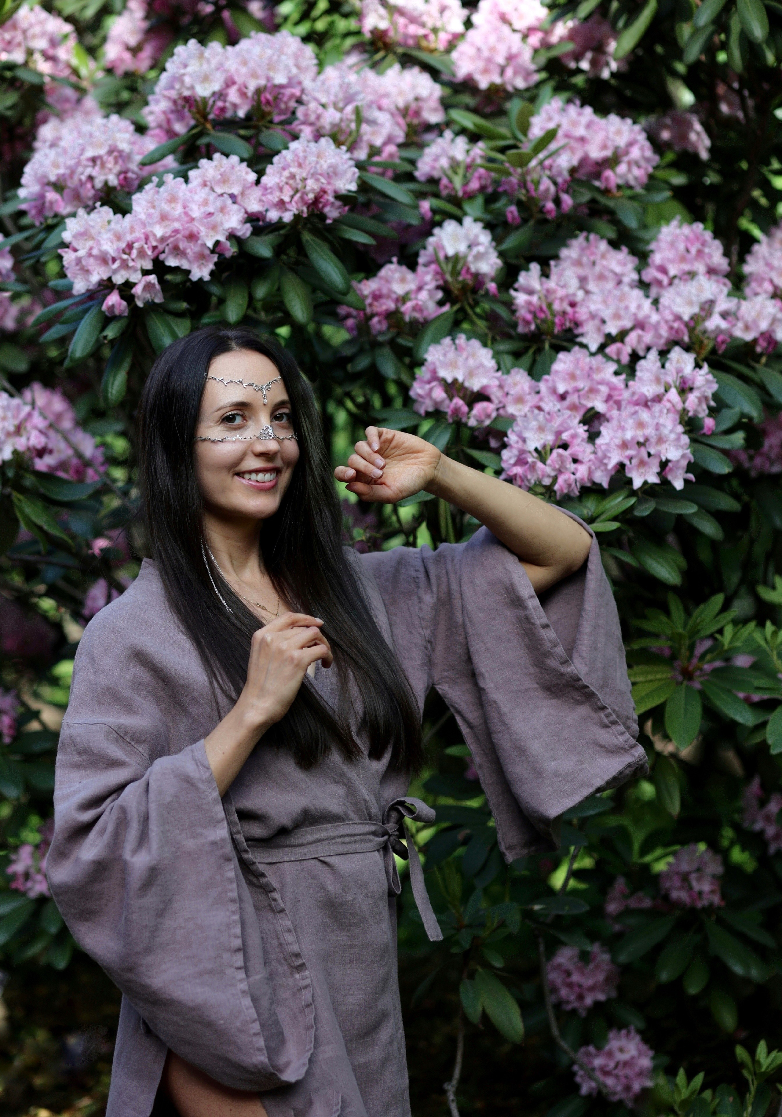 Цветение. Йога. Аптекарский огород. Портретный фотограф Москва