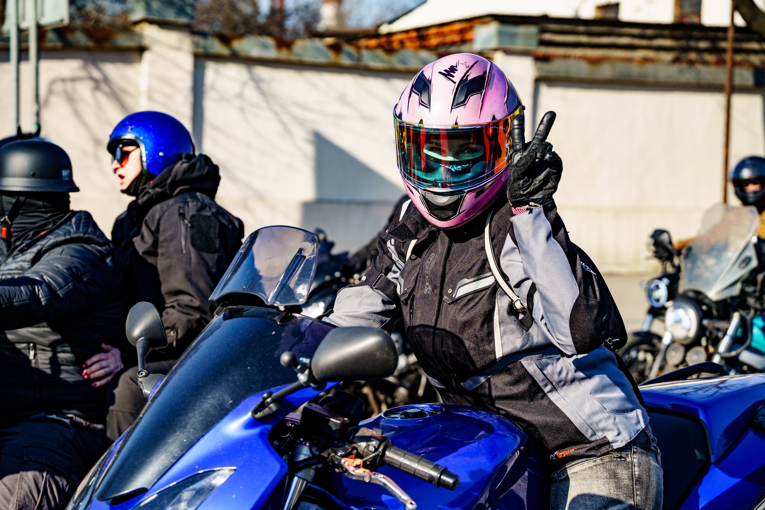 Прохват мотоклуба Norman Riders ч.1. Концертный и репортажный фотограф в Санкт-Петербурге Слава Пахомов