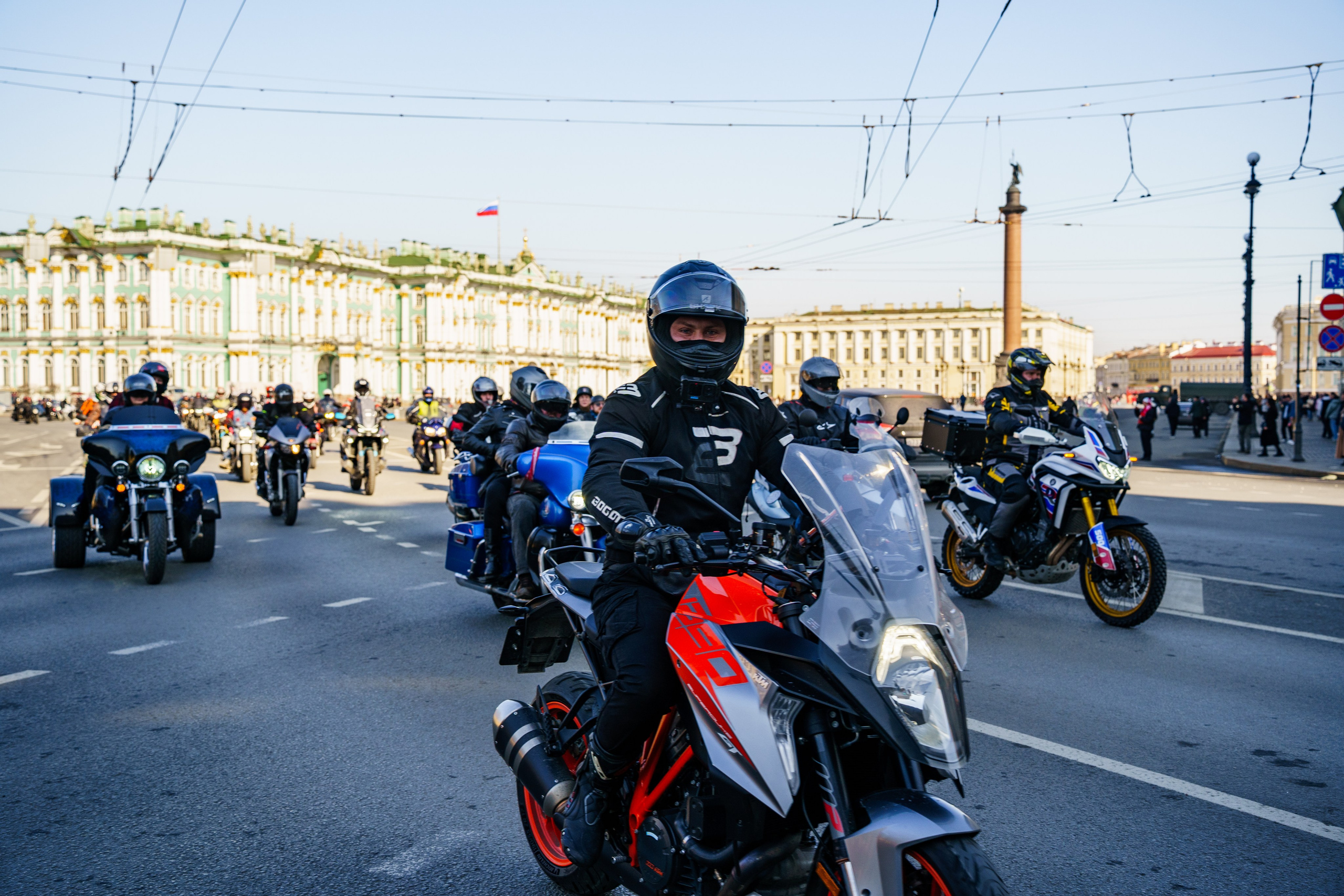 Прохват мотоклуба Norman Riders ч.1. Концертный и репортажный фотограф в Санкт-Петербурге Слава Пахомов