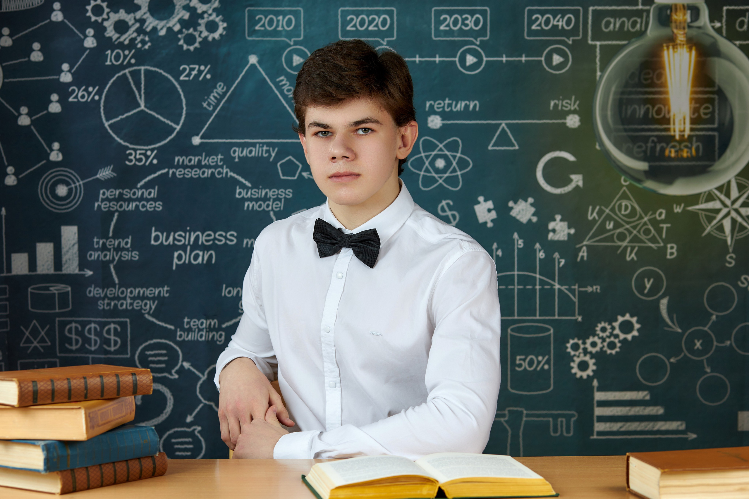 Старшие портреты. Школьный фотограф Леонова Наталия