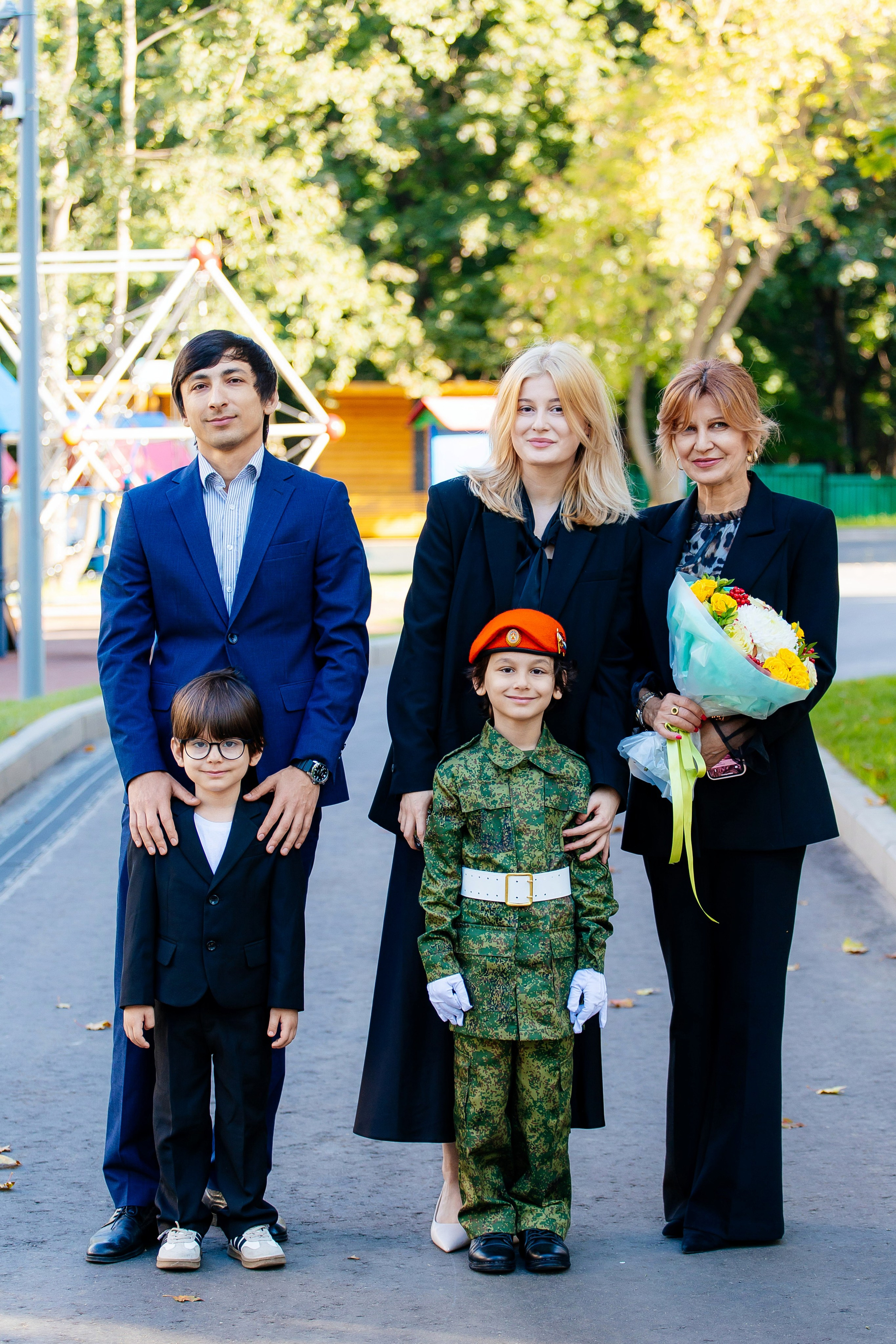 1-A класс 1 сентября. Семейный и детский фотограф в Москве Александра Мак