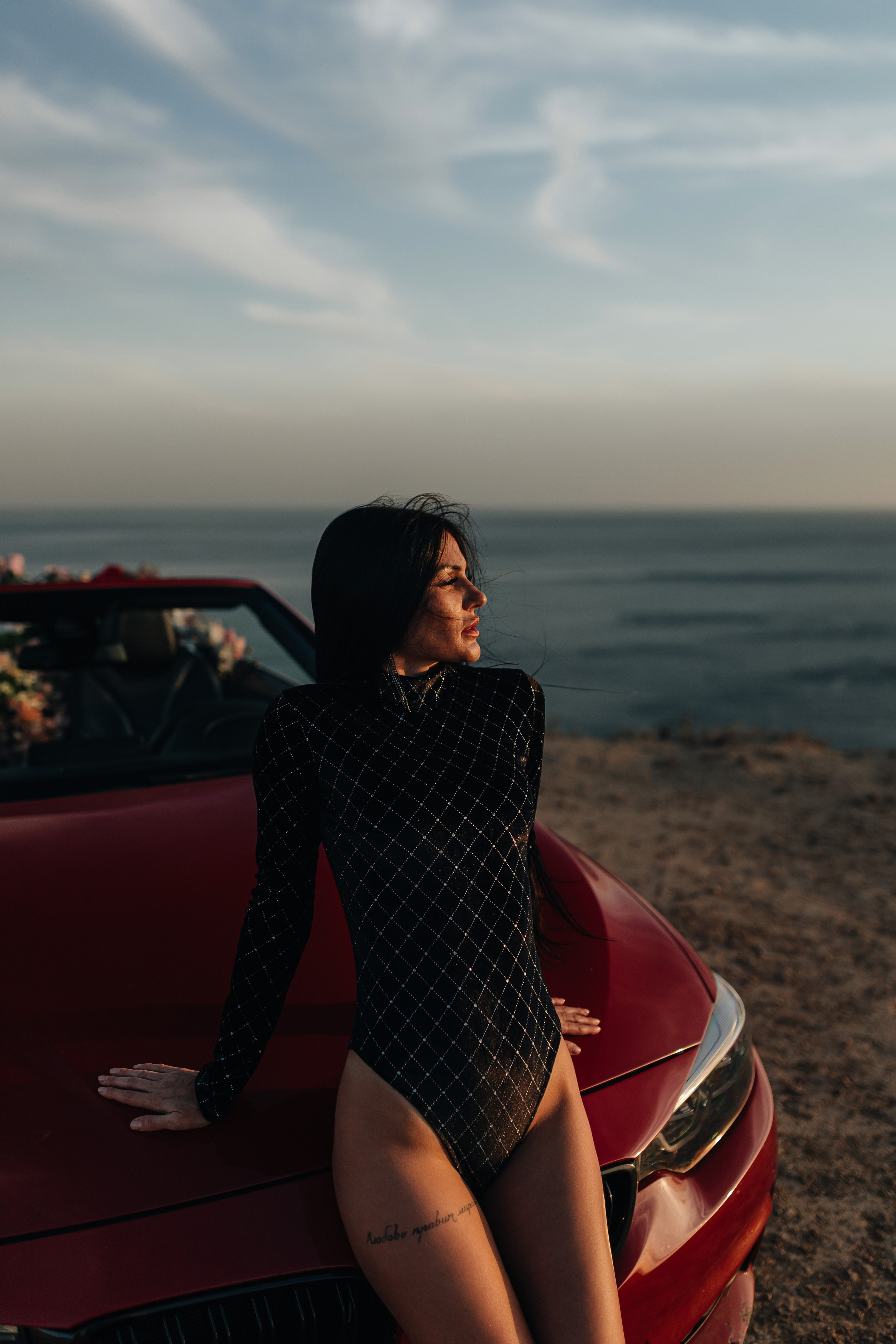 На кабриолете. Фотограф Трифон Мира