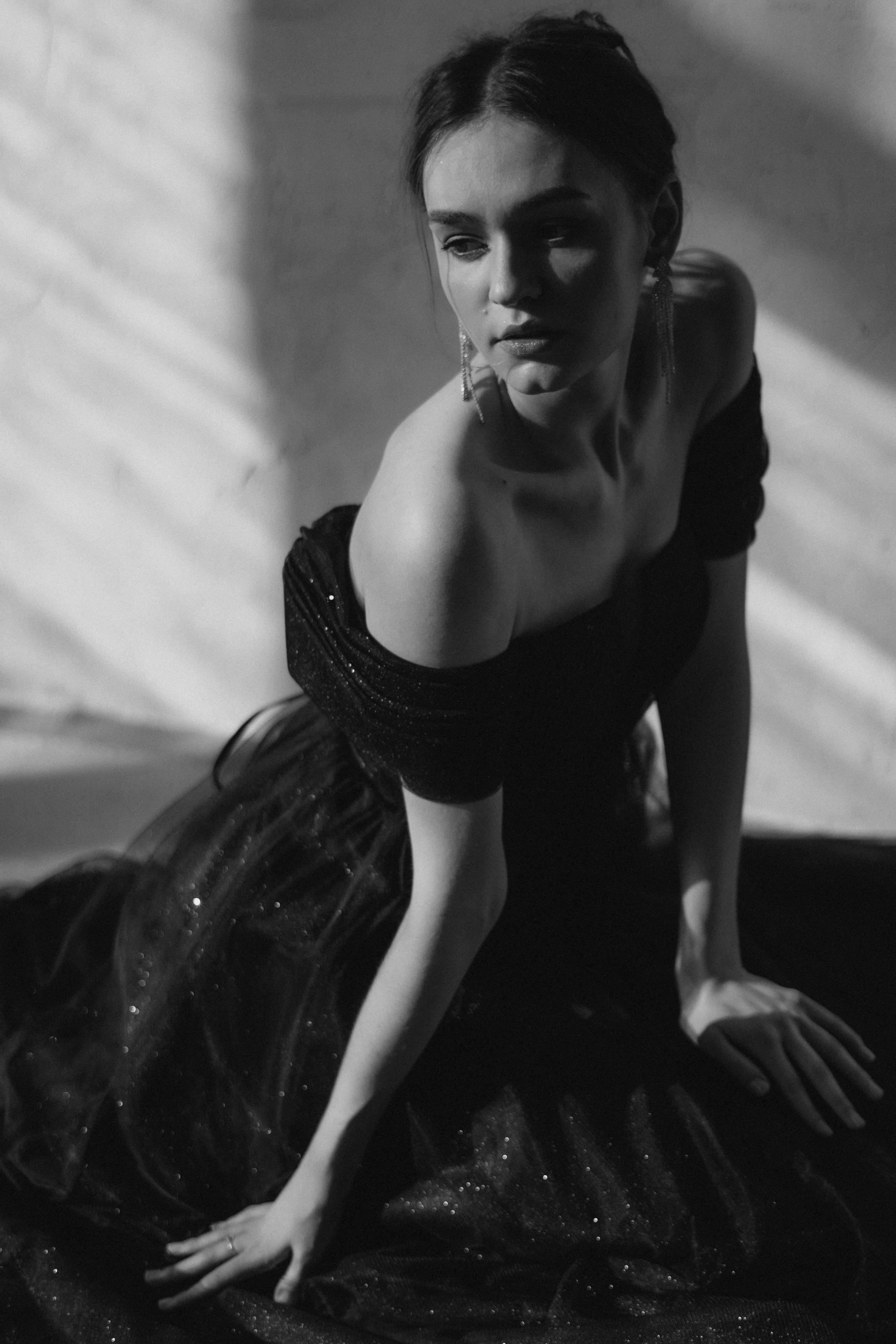 Олеся. Фотосессия в студии с солнечным светом. Портретный фотограф Дарья Бахматова | Нижний Новгород