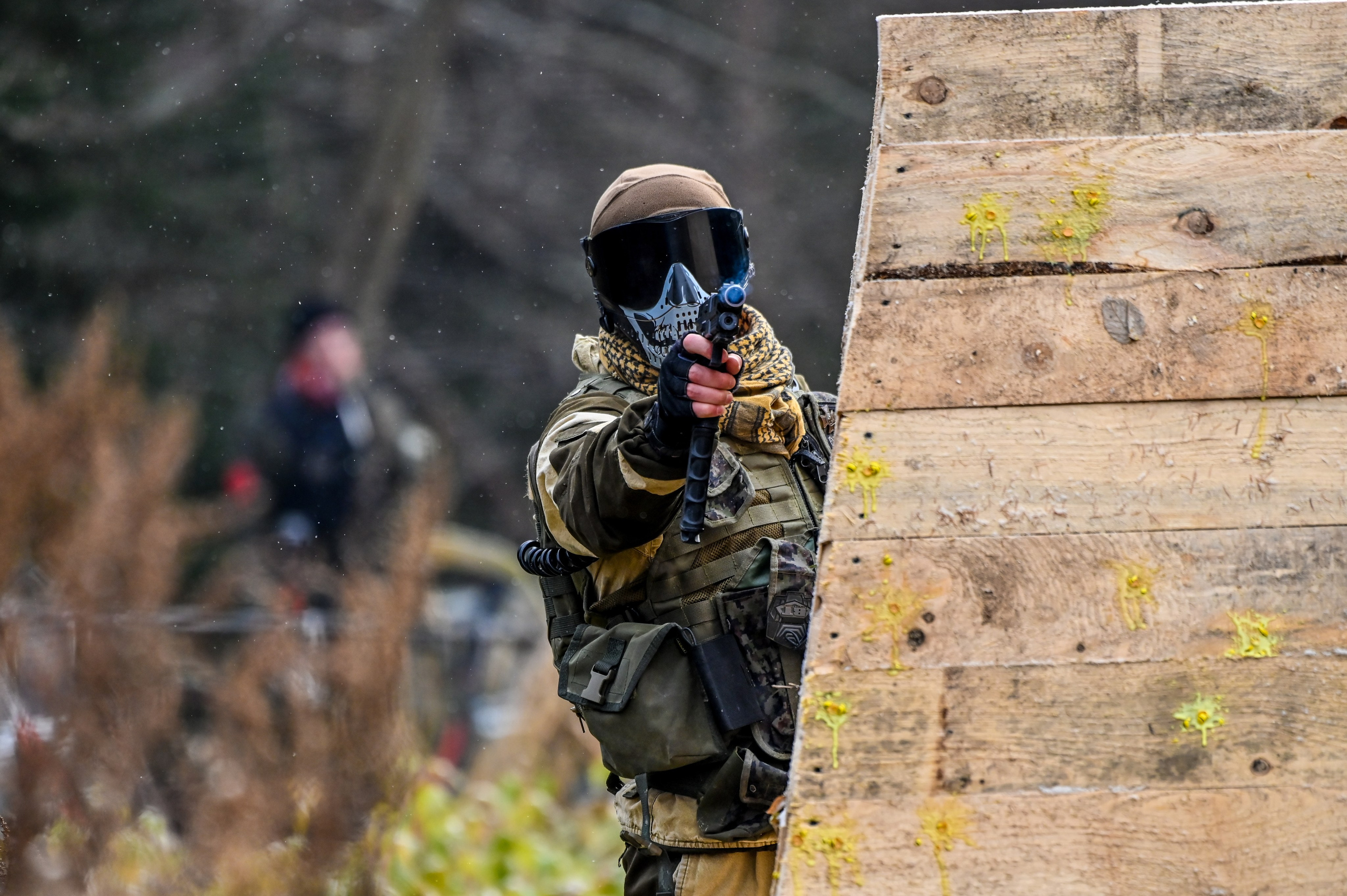 Пейнтбол. Фоторепортажи Сахалина