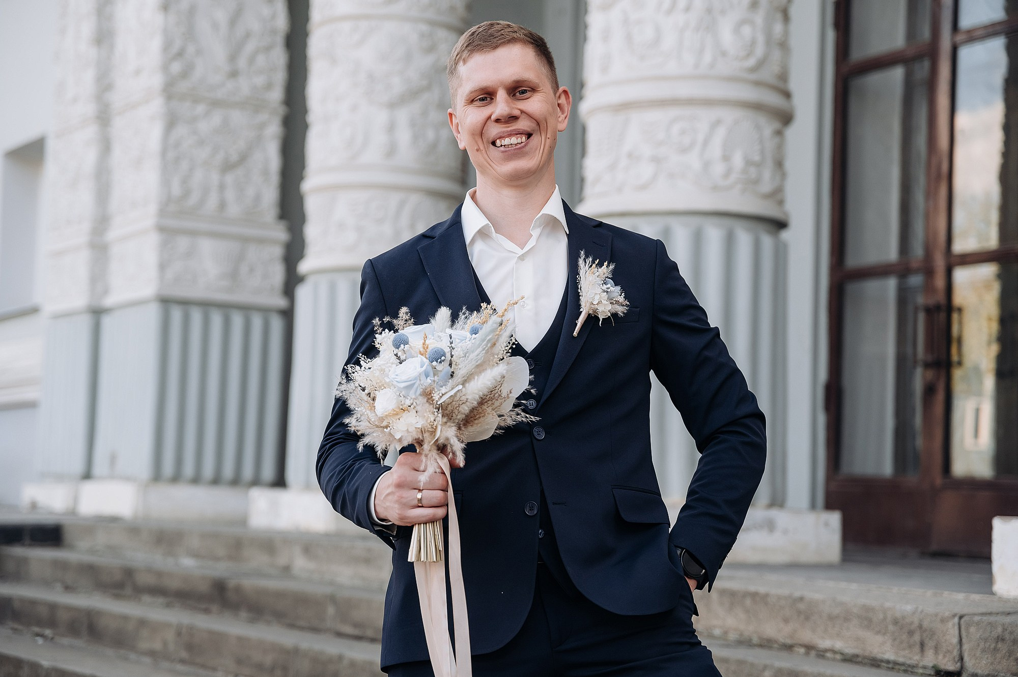 Денис и Екатерина ВДНХ. Свадебный фотограф в Дубне Алексей Фонарёв