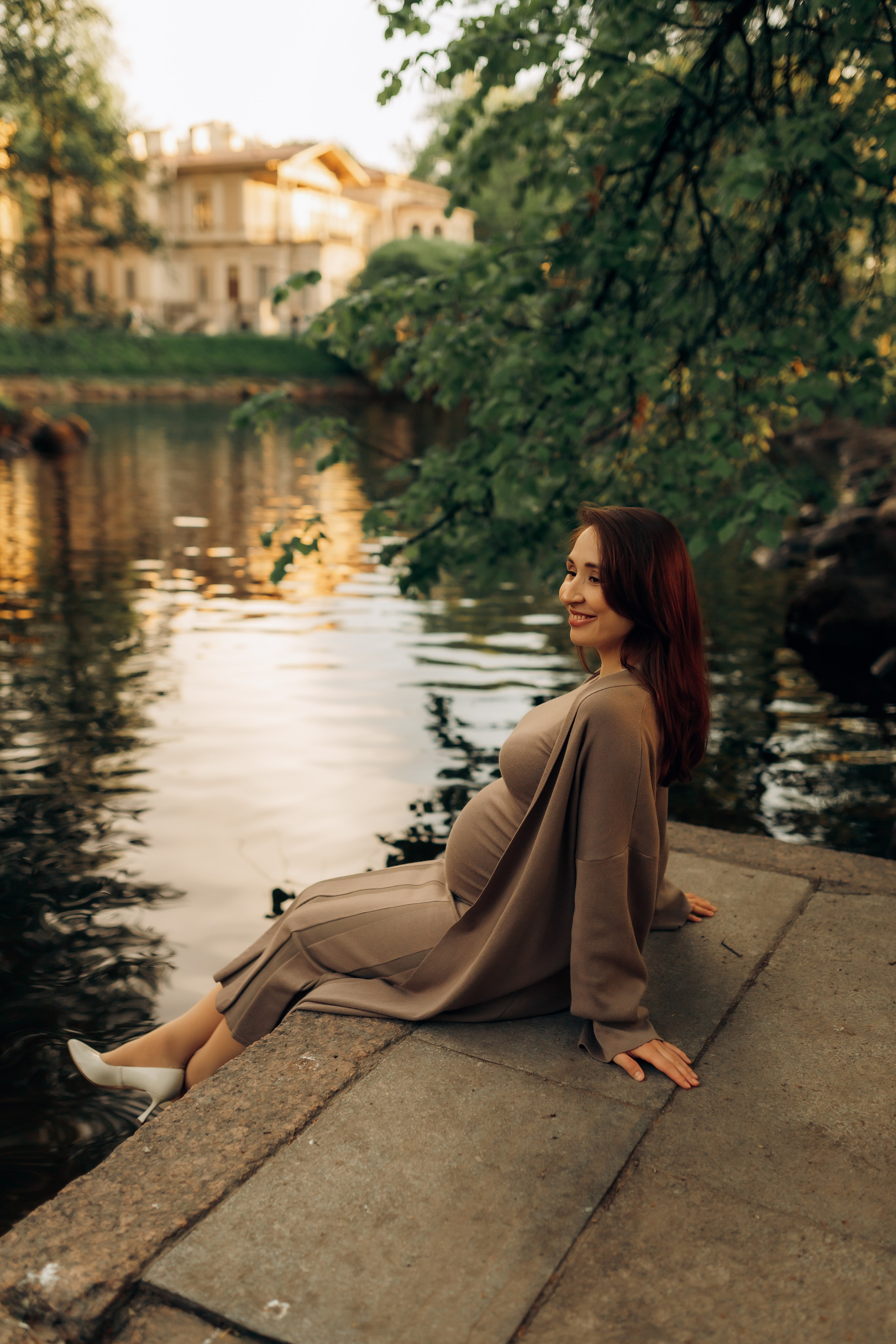 В ожидании: прогулка в парке. Фотограф Санкт-Петербург Князева Елизавета