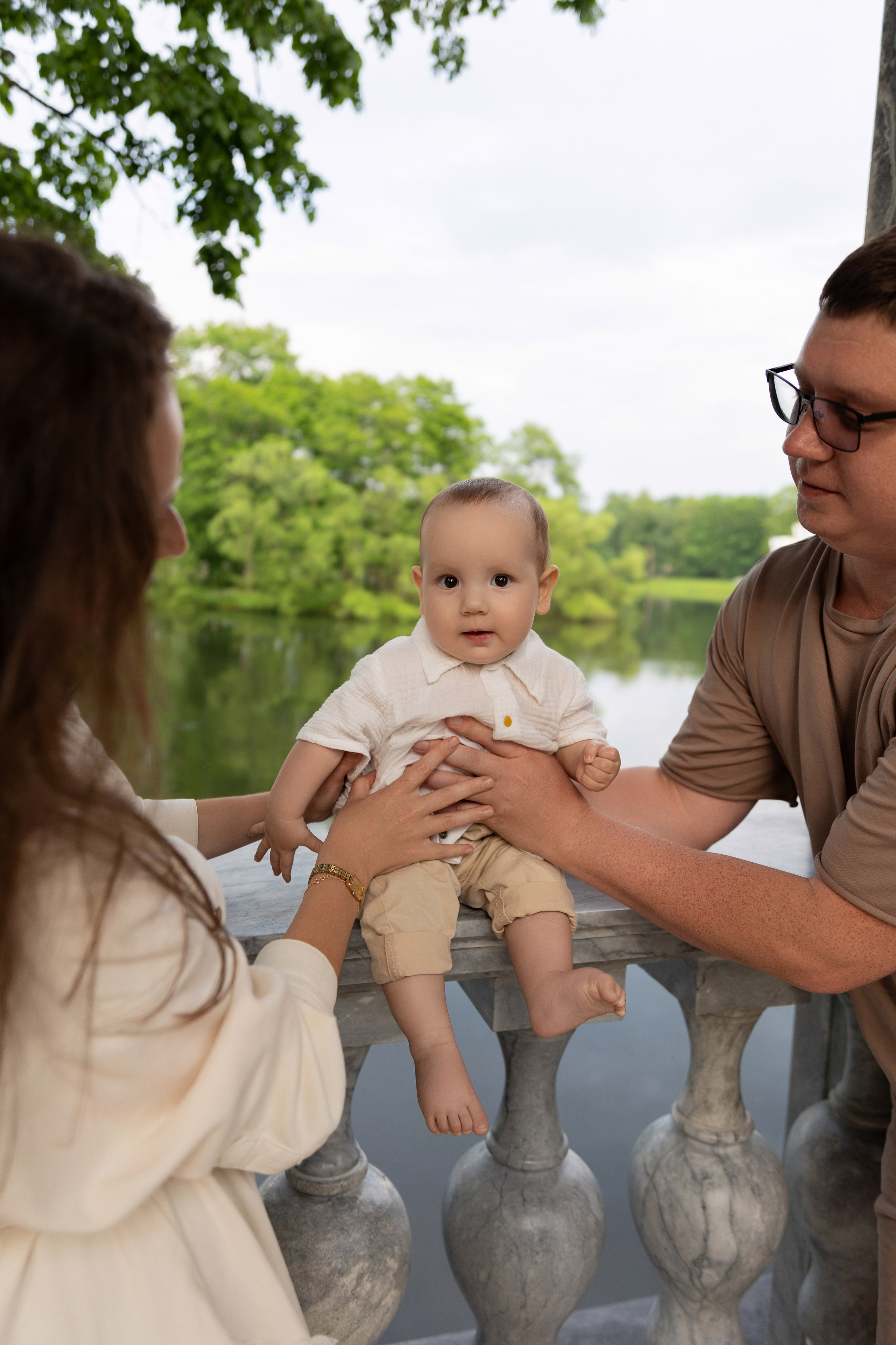 Семейная фотопрогулка в Пушкине. Семейный и свадебный фотограф в Санкт-Петербурге Татьяна Швыкова