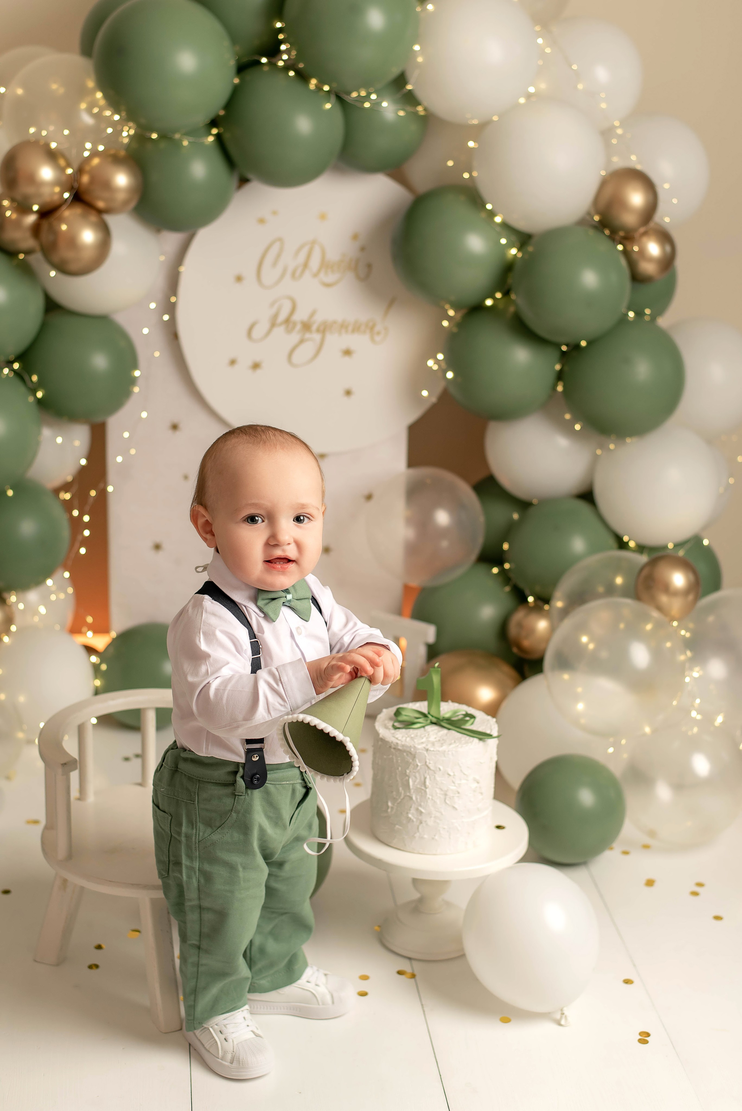 Кирюша 1 год. Семейный и детский фотограф Наталья Горда