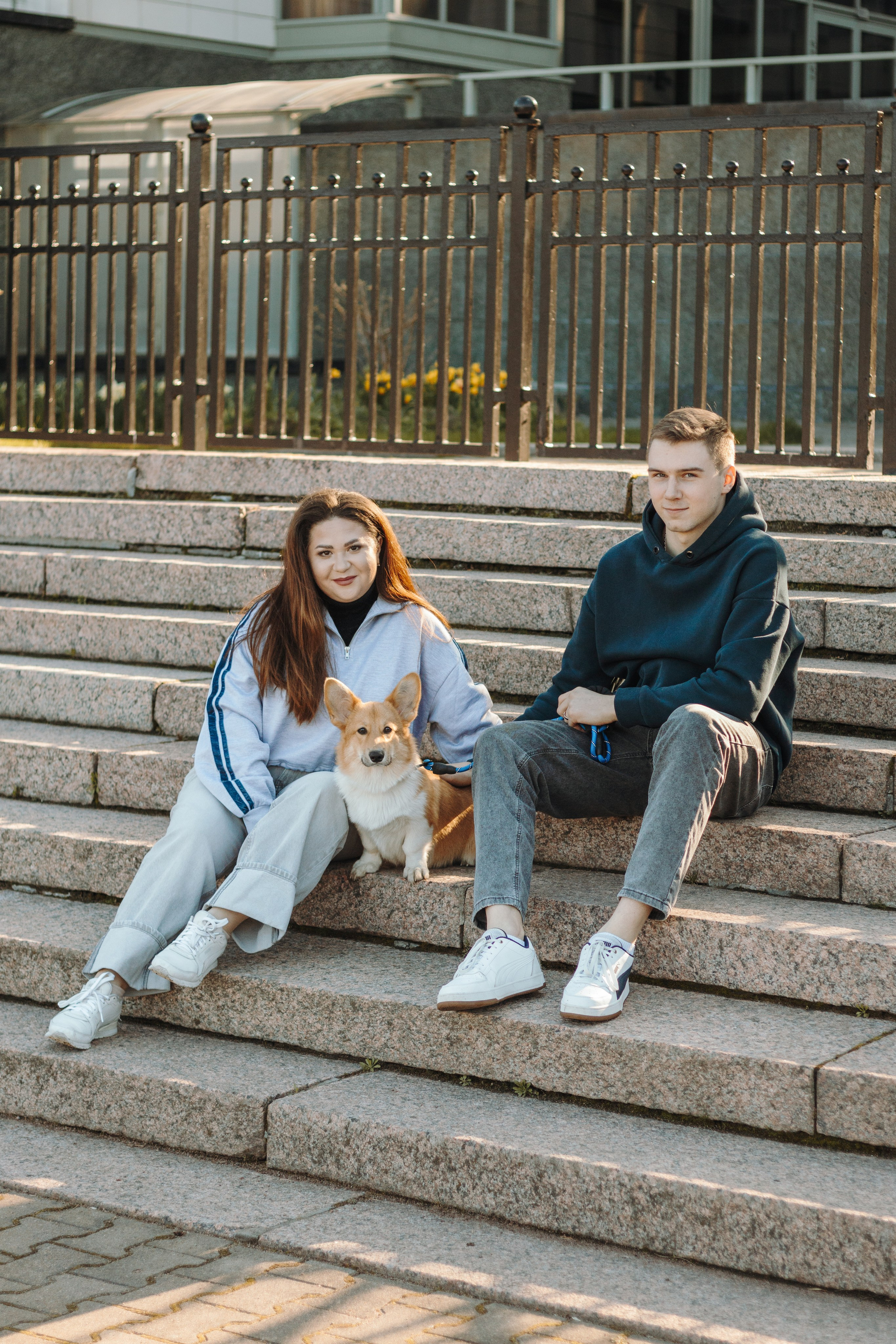 Катя, Максим и Леся. Фотограф-анималист в Санкт-Петербурге