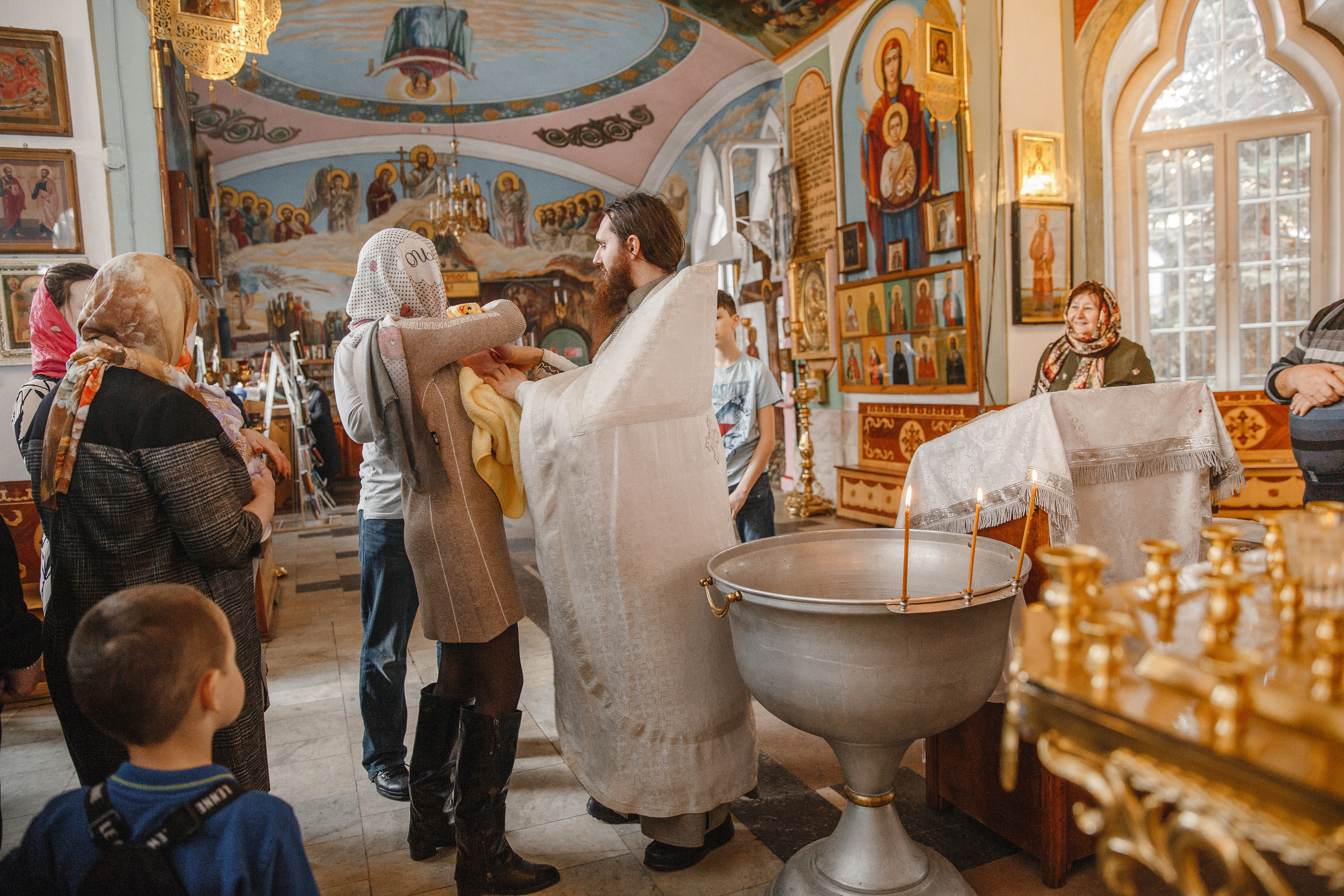 Фотограф на крещение в Ивантеевке Храм Смоленской Иконы Божией Матери