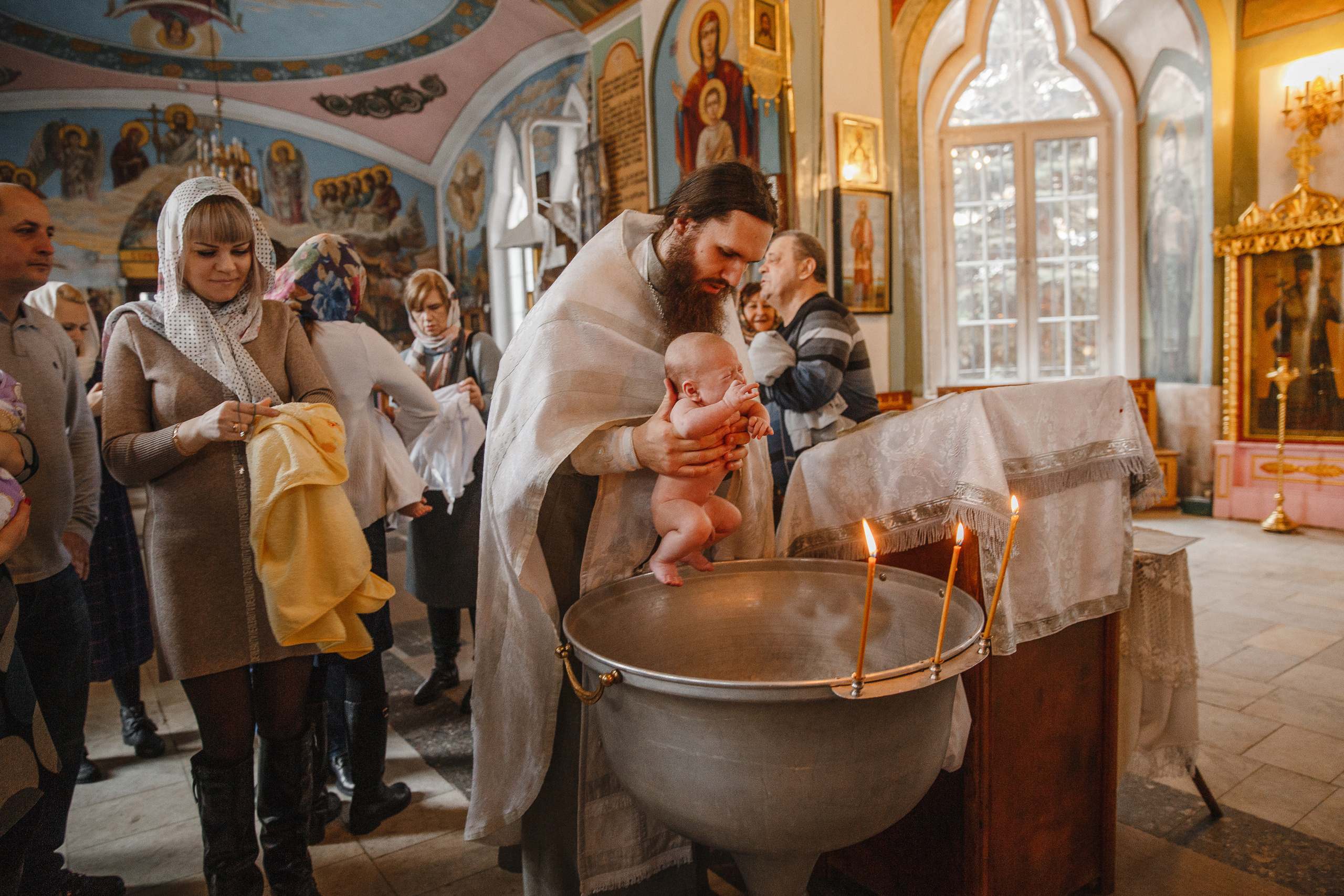 Фотограф на крещение в Ивантеевке Храм Смоленской Иконы Божией Матери