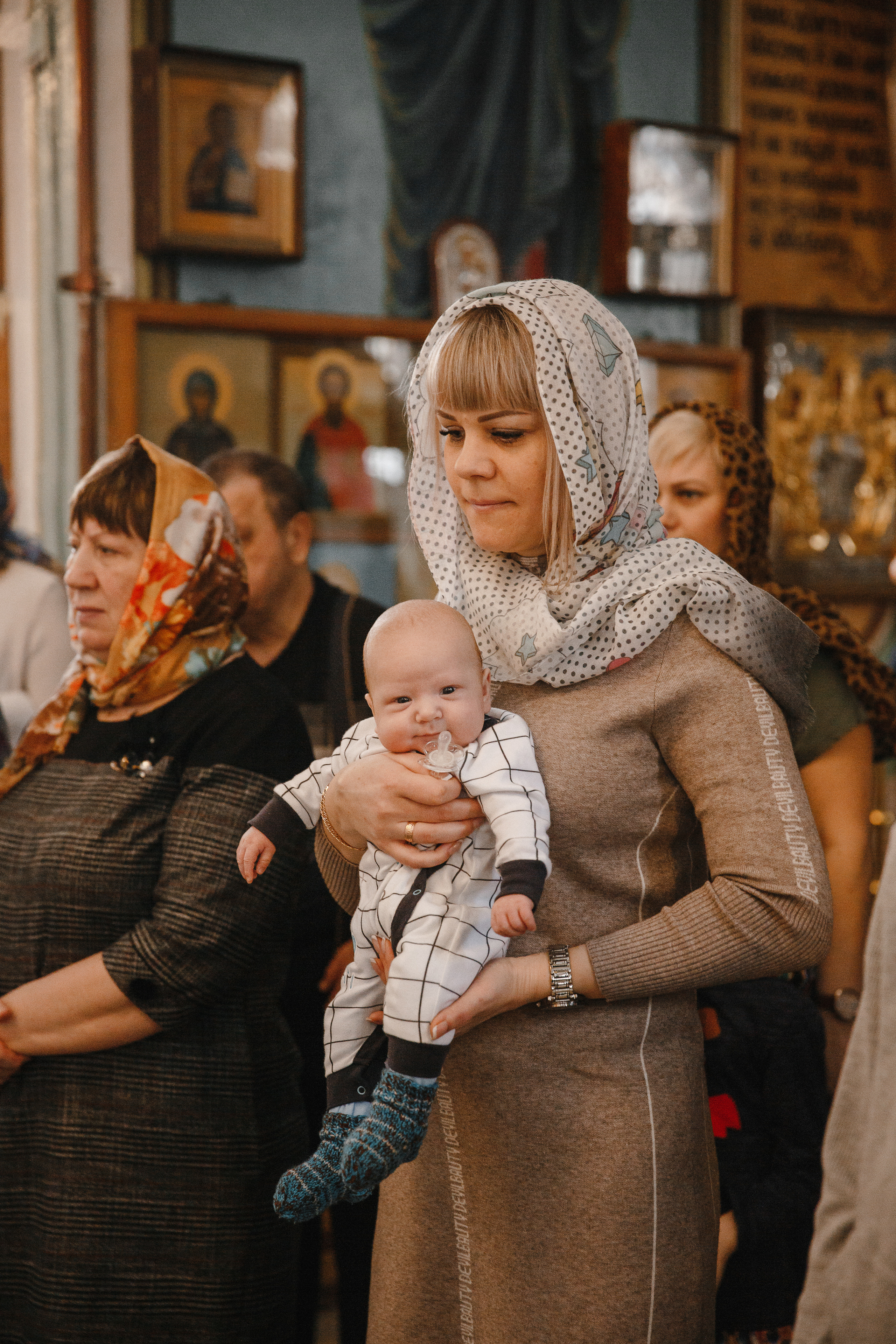 Фотограф на крещение в Ивантеевке Храм Смоленской Иконы Божией Матери