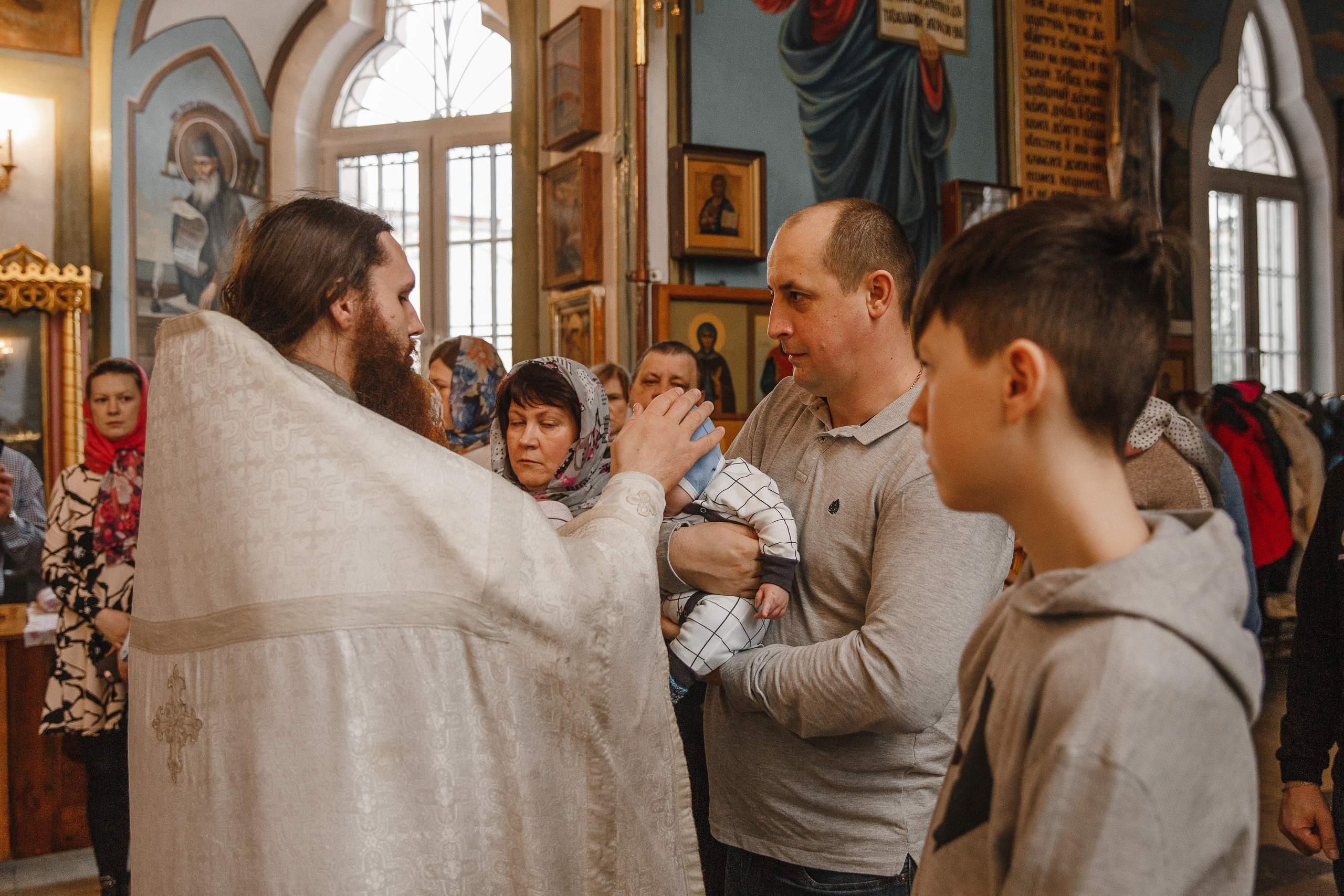 Фотограф на крещение в Ивантеевке Храм Смоленской Иконы Божией Матери