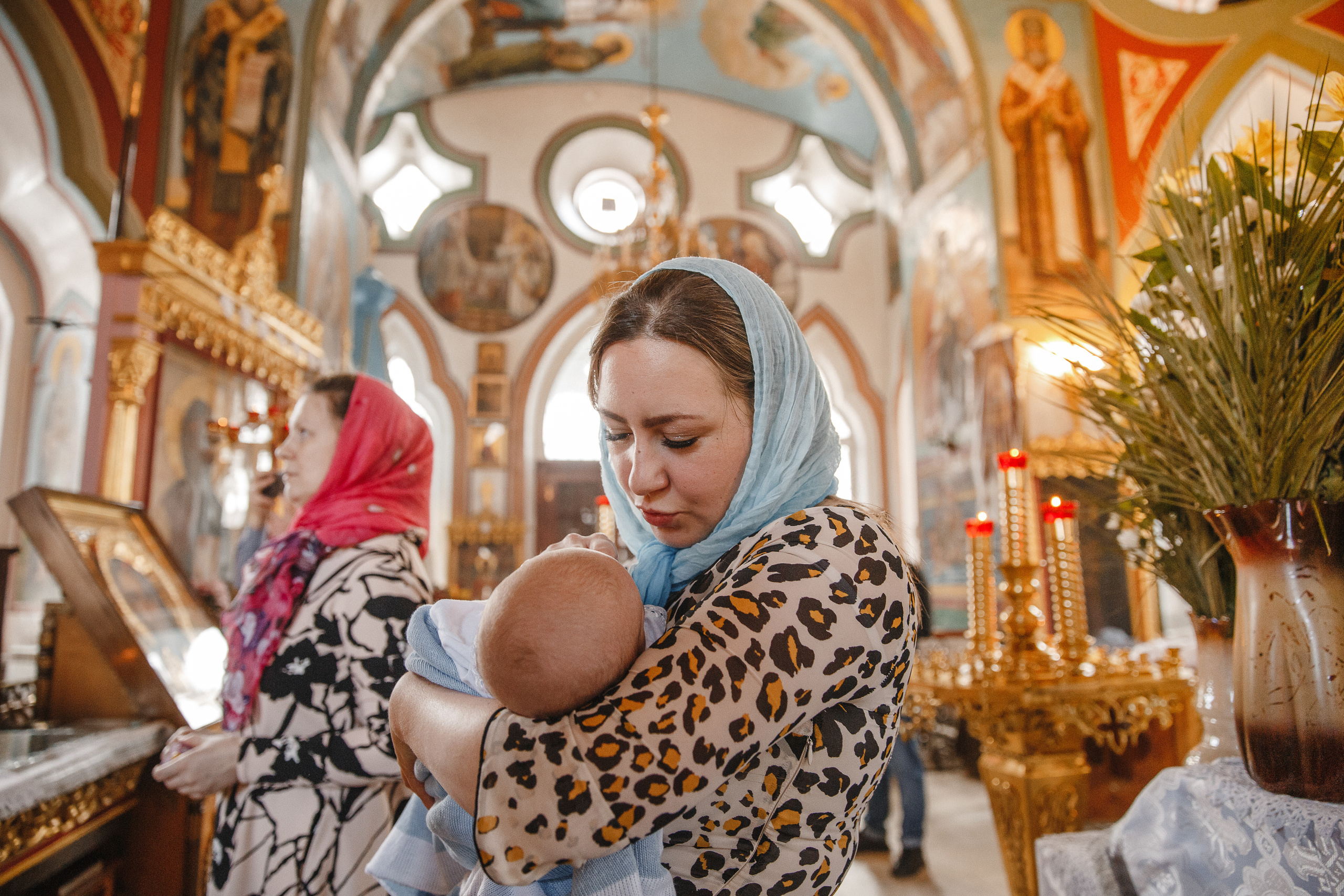 Фотограф на крещение в Ивантеевке Храм Смоленской Иконы Божией Матери