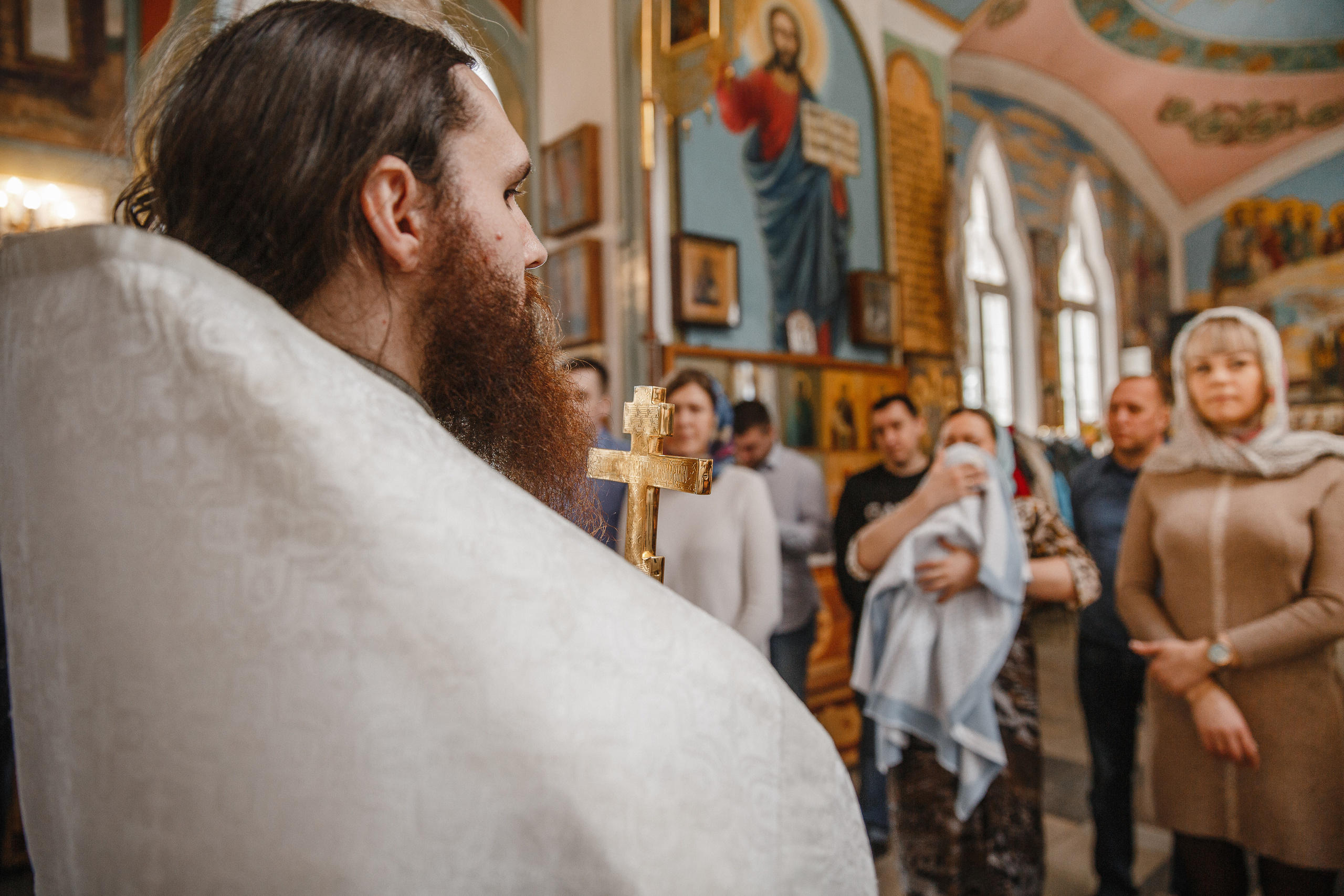 Фотограф на крещение в Ивантеевке Храм Смоленской Иконы Божией Матери