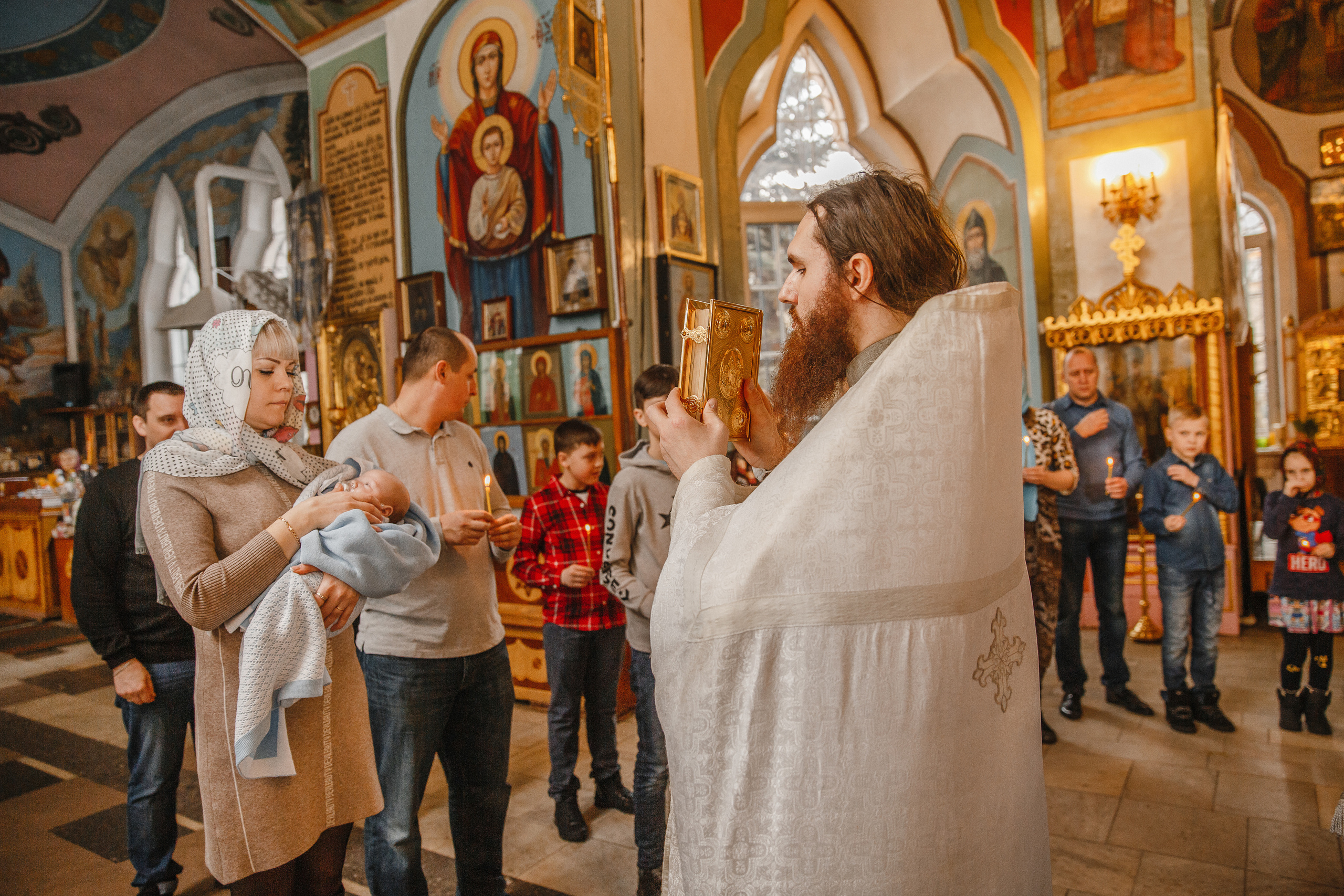 Фотограф на крещение в Ивантеевке Храм Смоленской Иконы Божией Матери