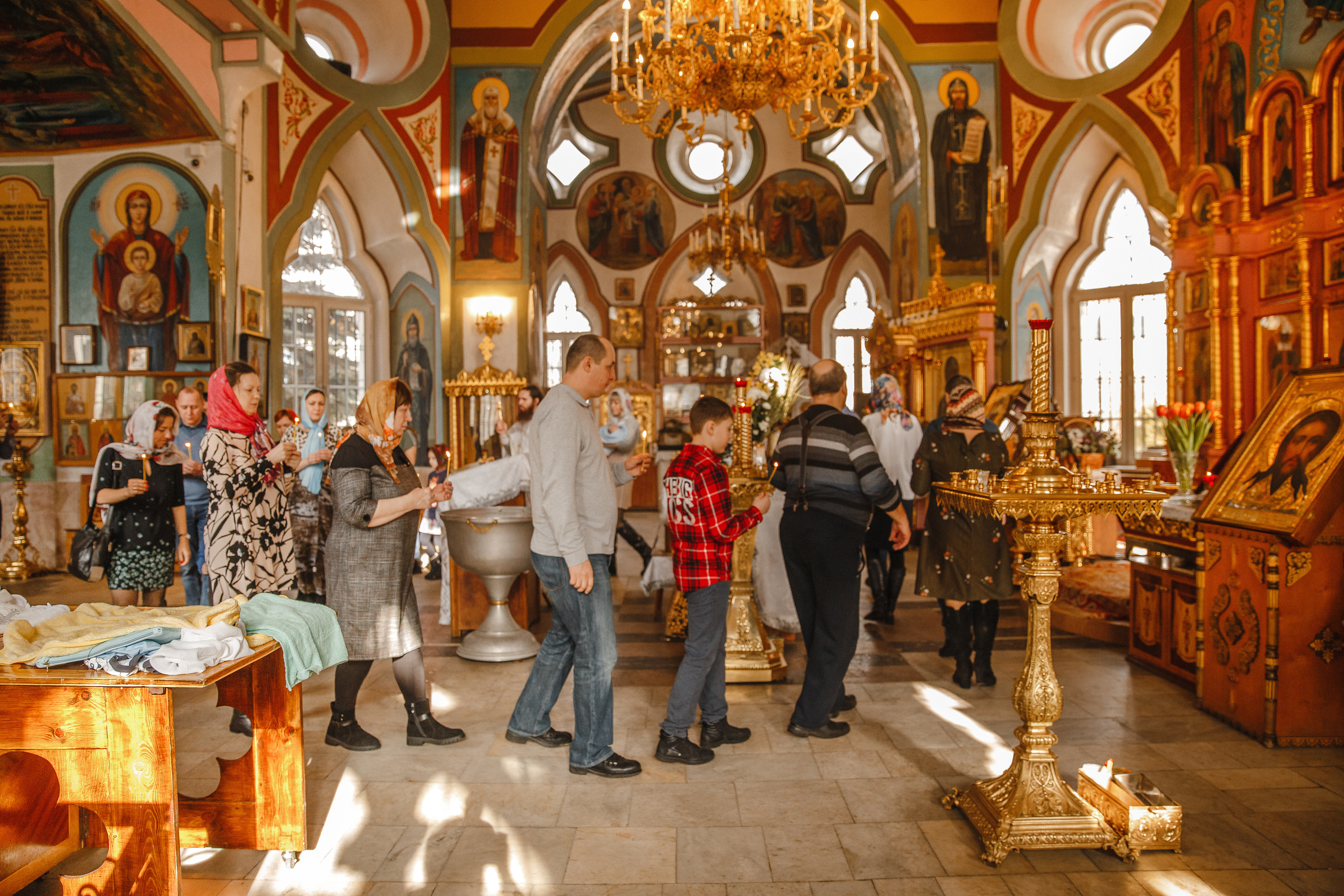 Фотограф на крещение в Ивантеевке Храм Смоленской Иконы Божией Матери